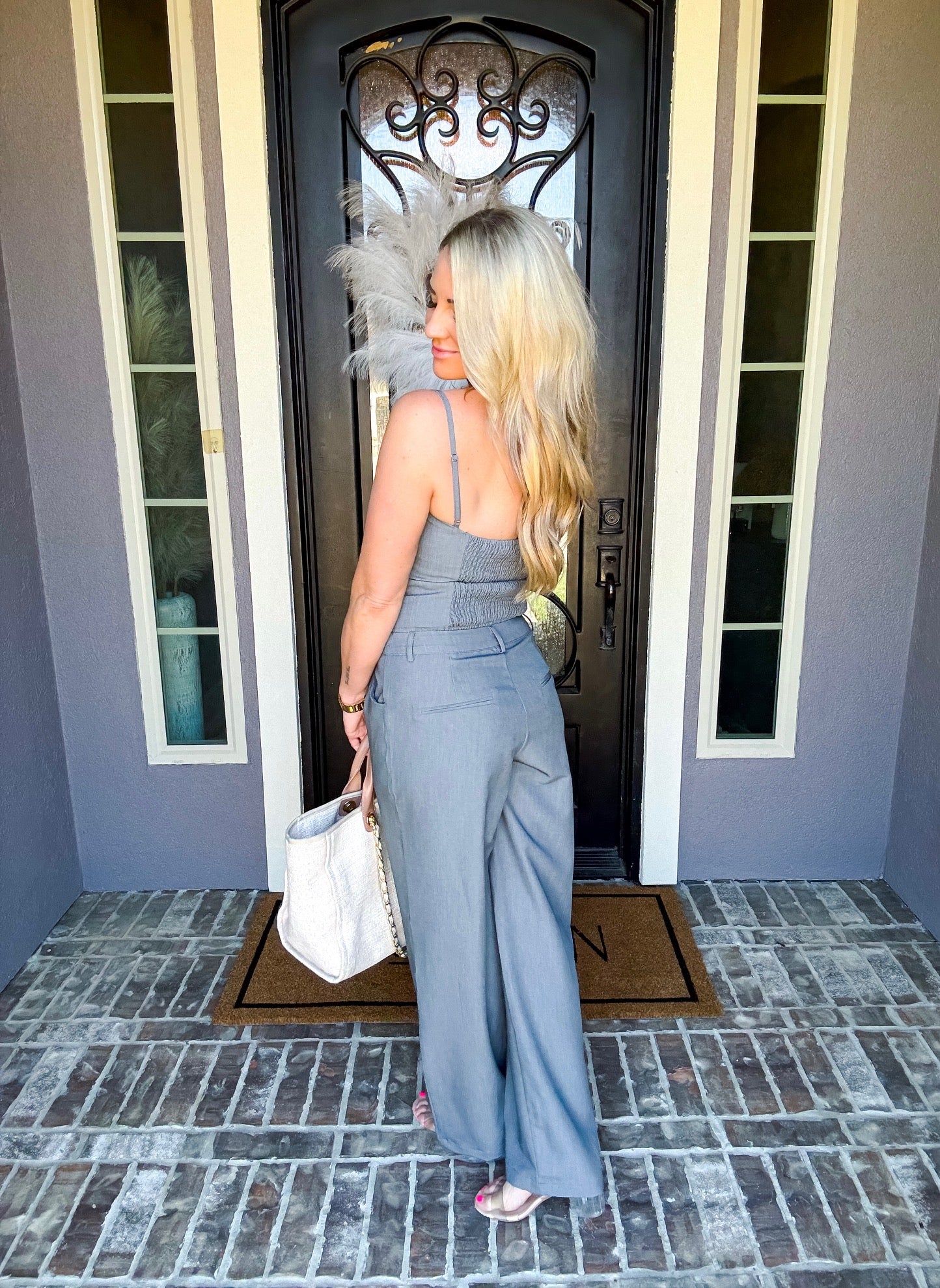 Influencer Wide Leg Trousers
