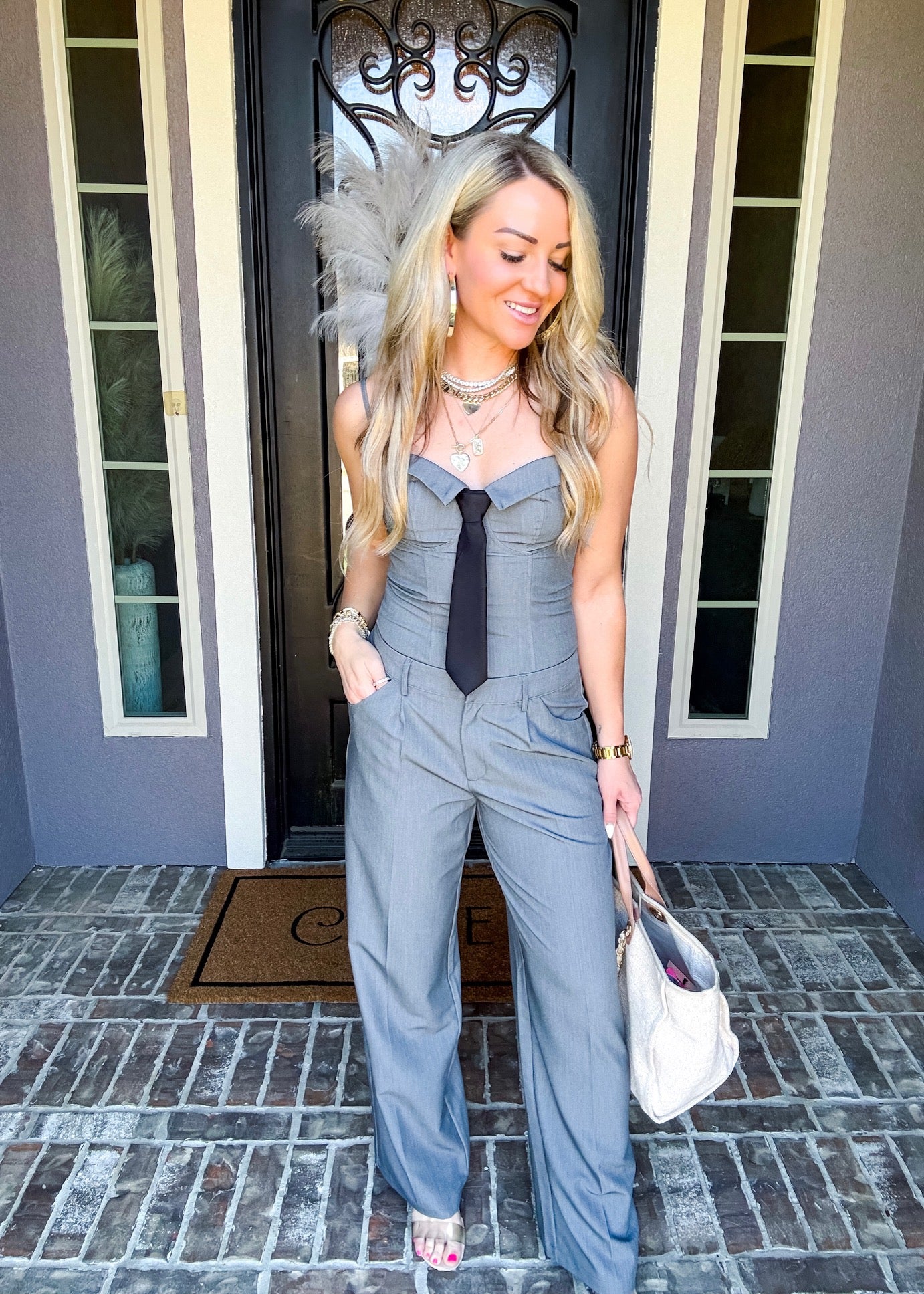 Influencer Wide Leg Trousers