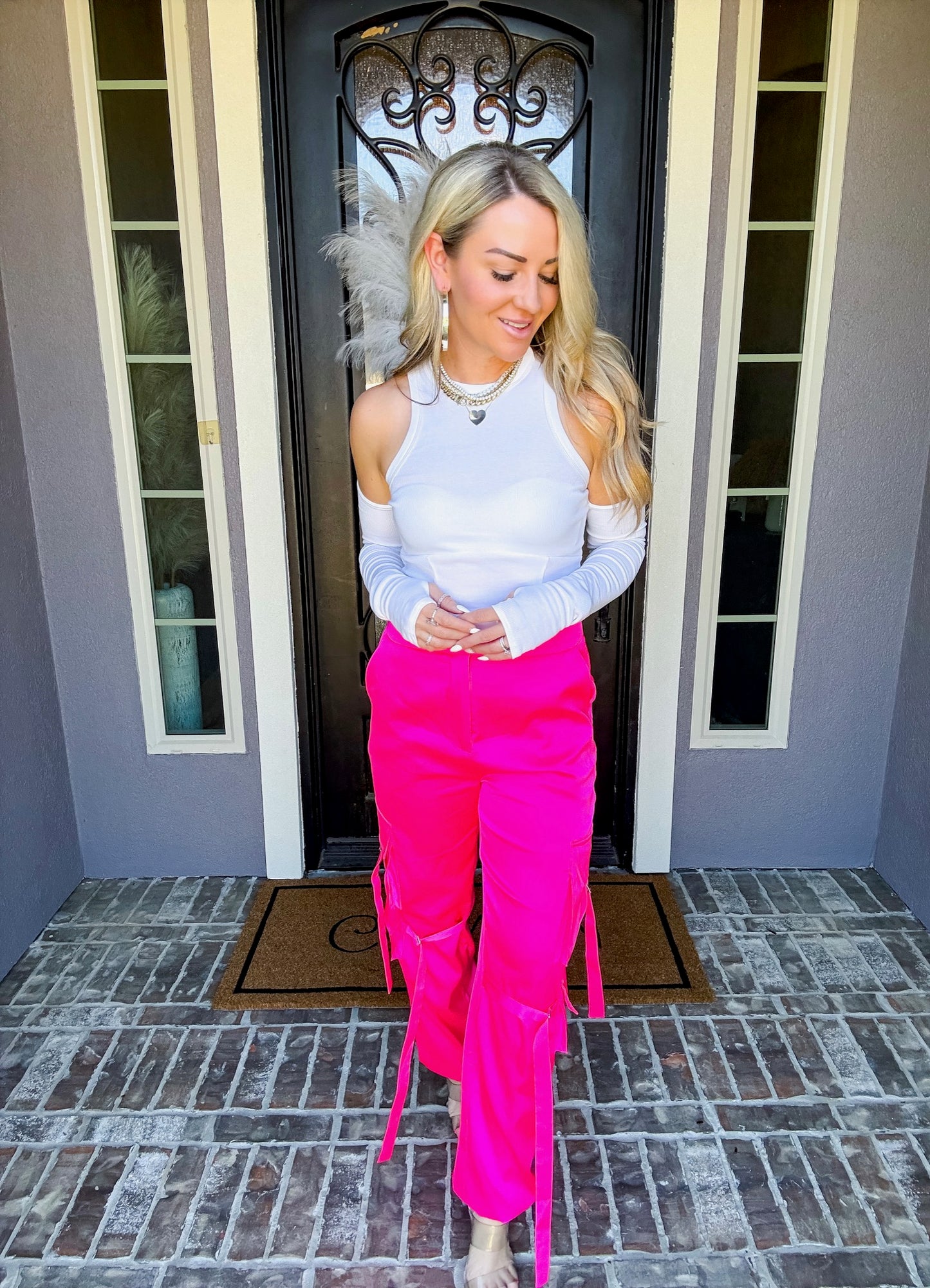 Look Twice Cutout Top