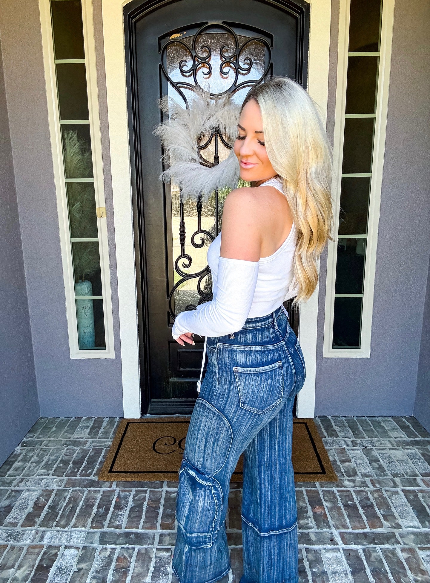 Look Twice Cutout Top