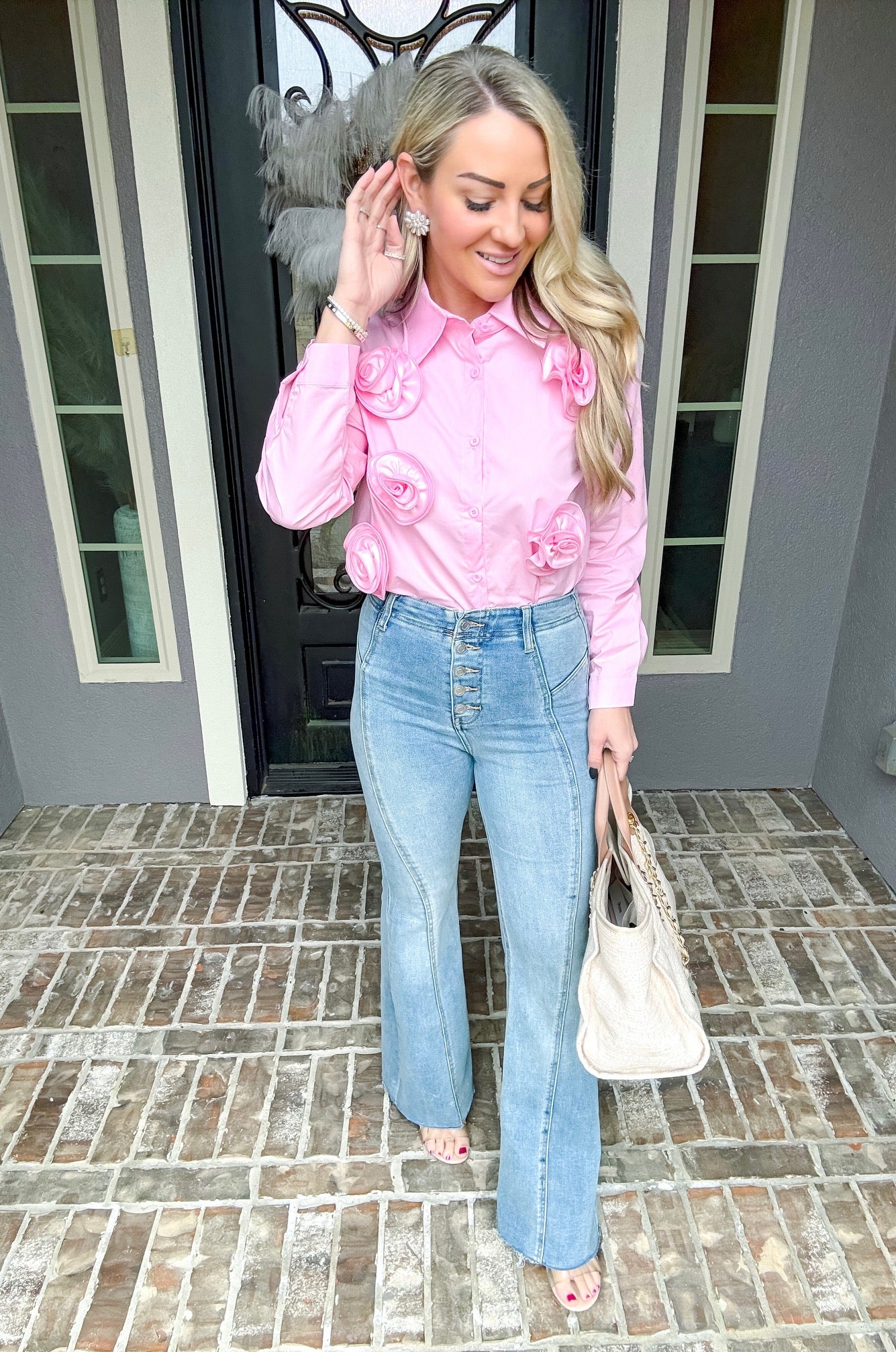 Secret Garden Rose Blouse