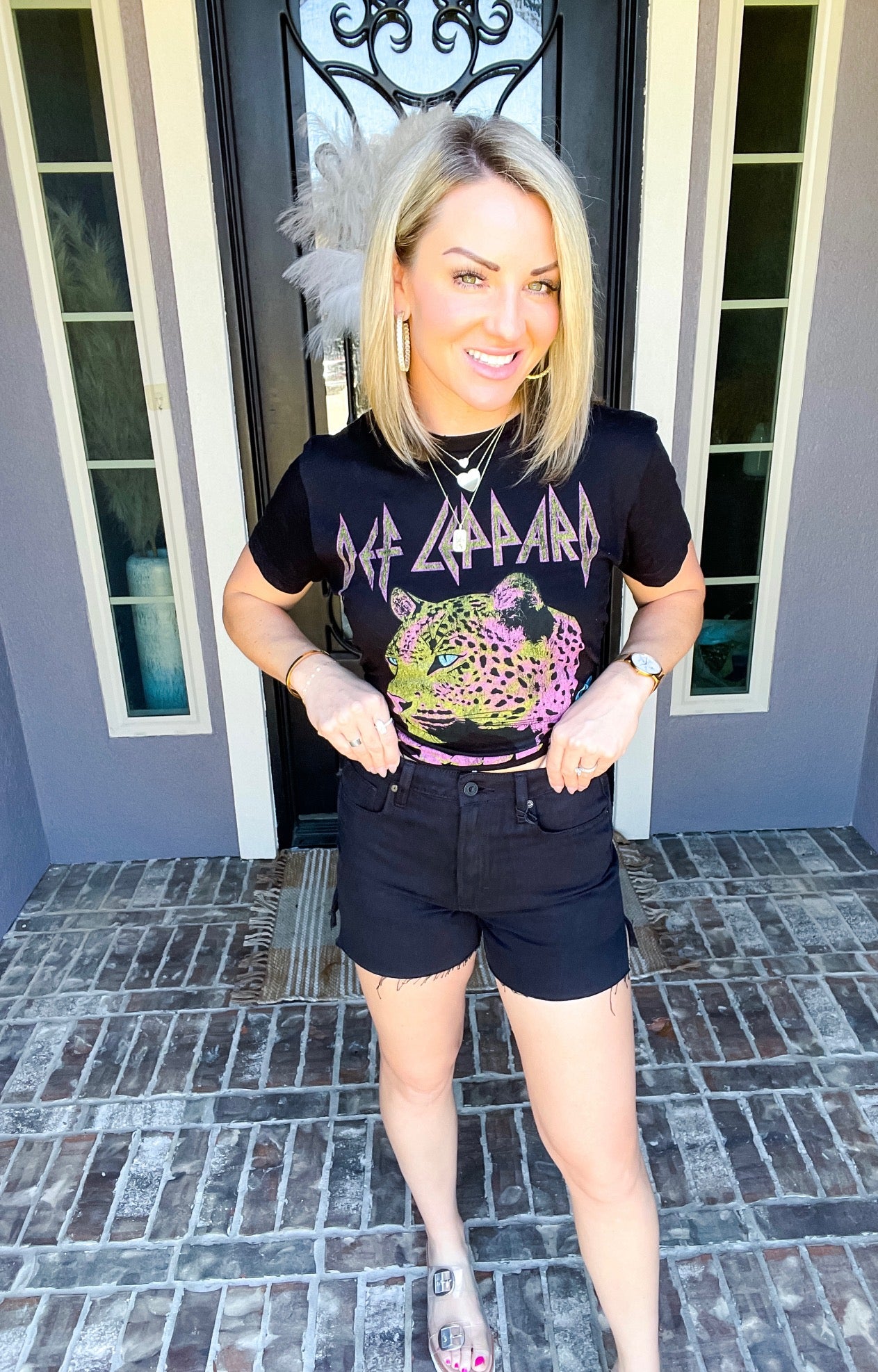Summer Essential Black Short