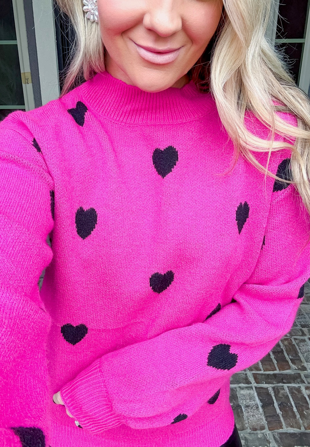Be Mine Heart Sweater