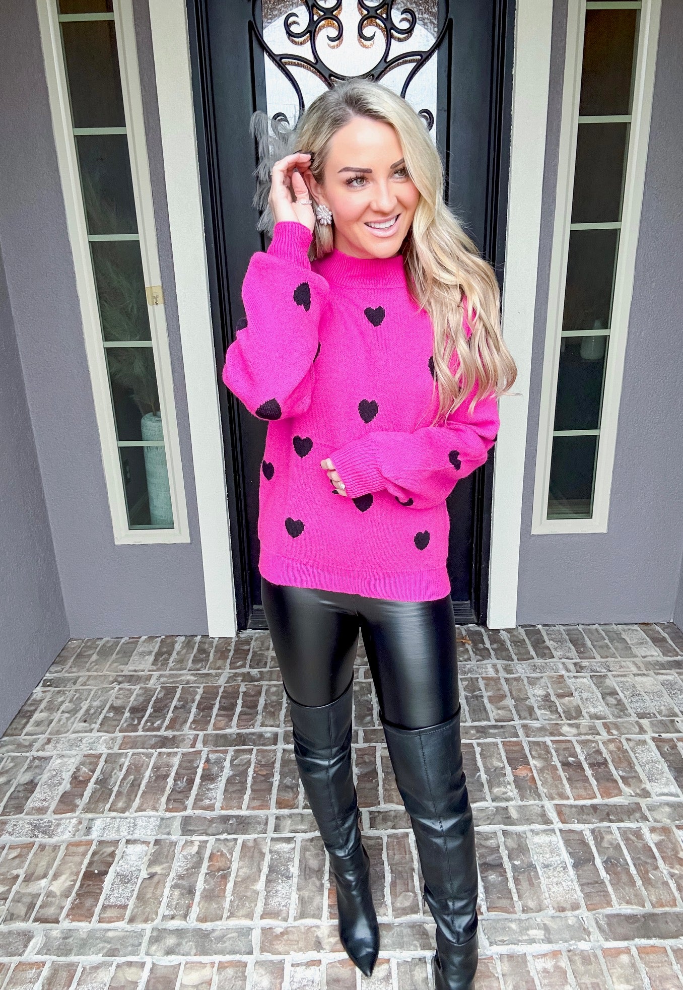 Be Mine Heart Sweater