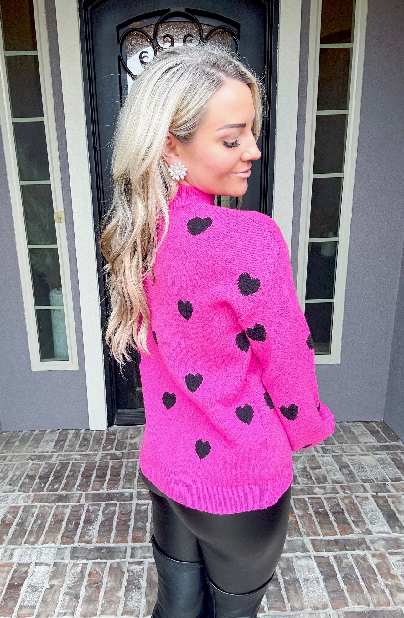 Be Mine Heart Sweater
