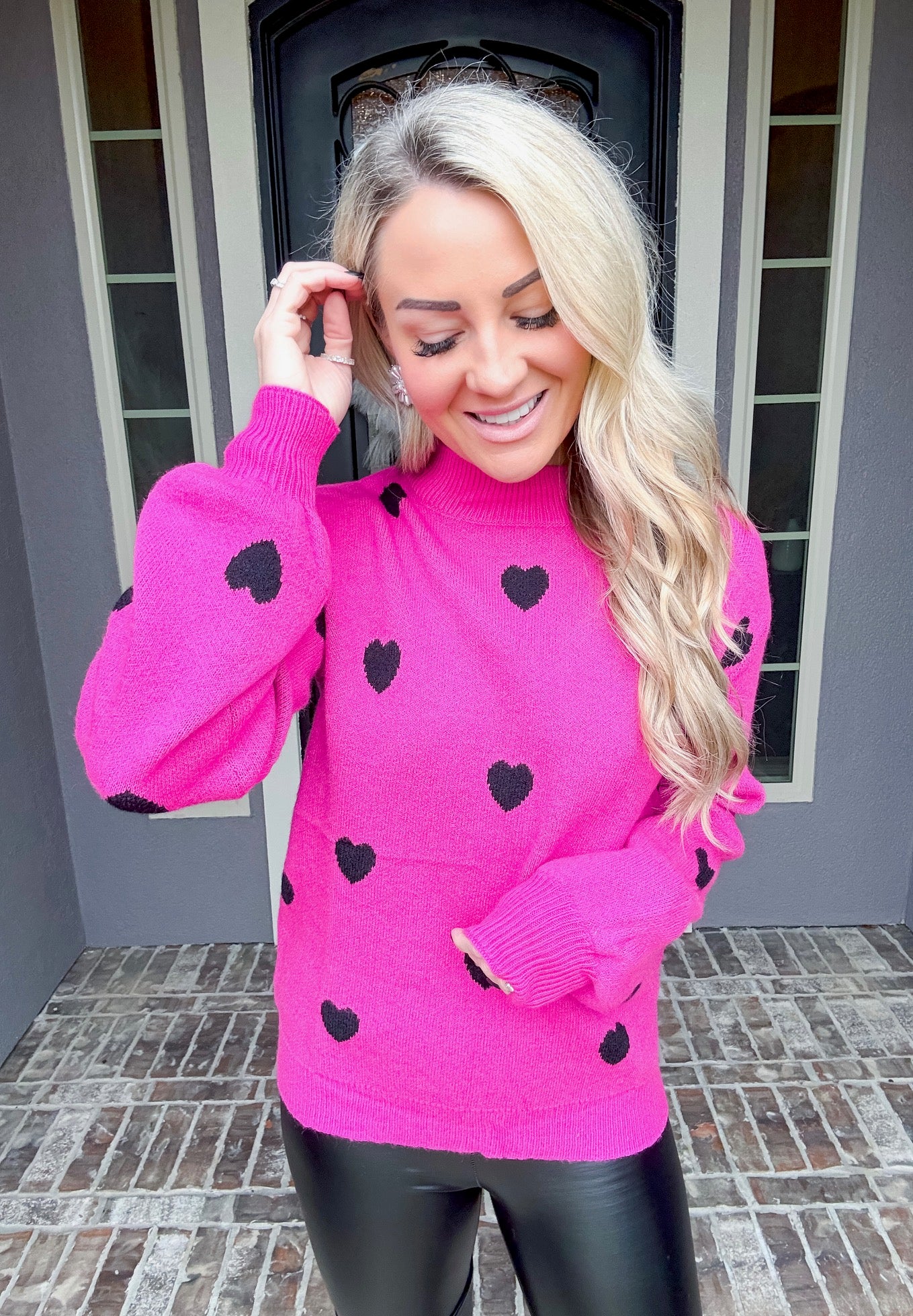 Be Mine Heart Sweater