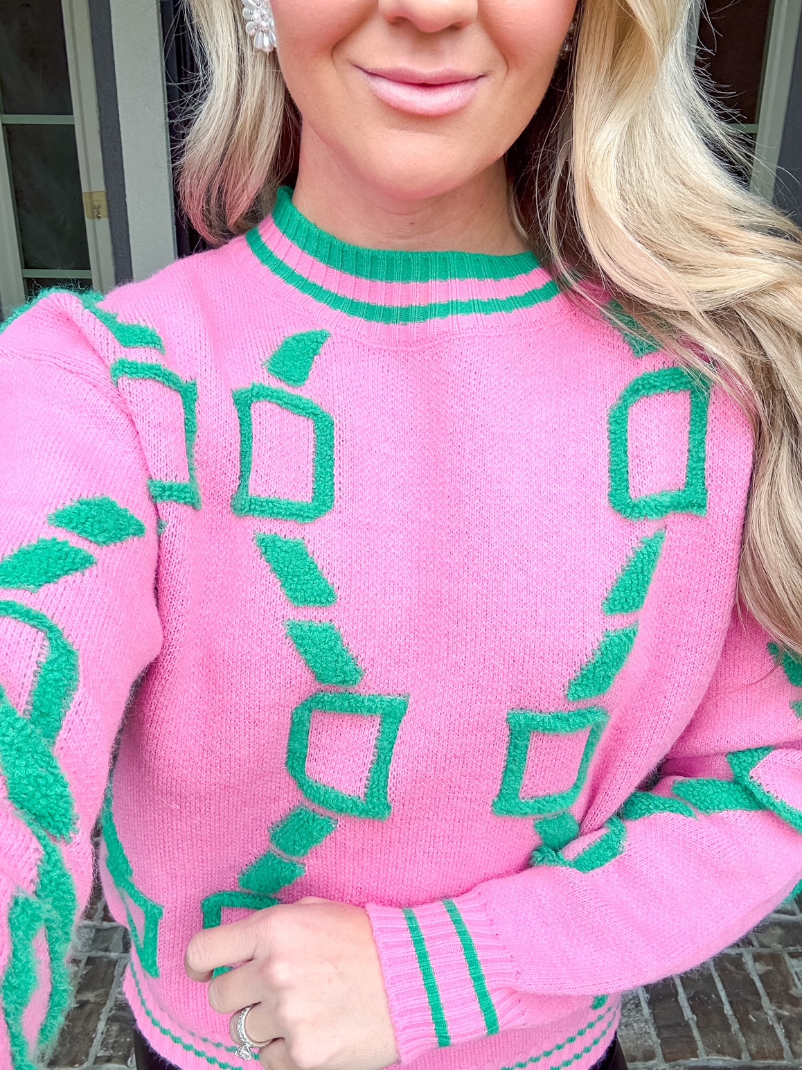 Pure Joy Pink Sweater