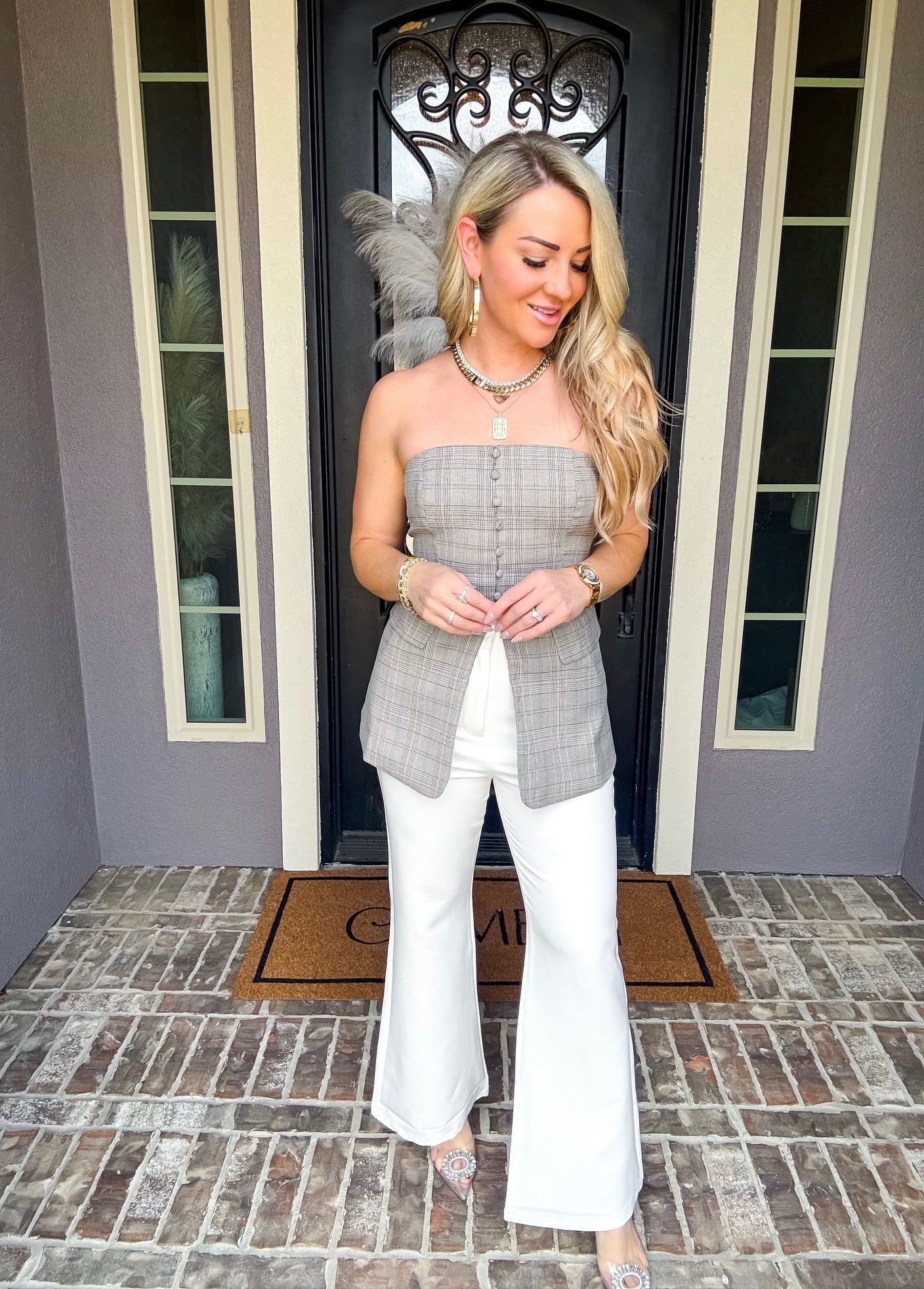 Luxe Days Strapless Vest Top