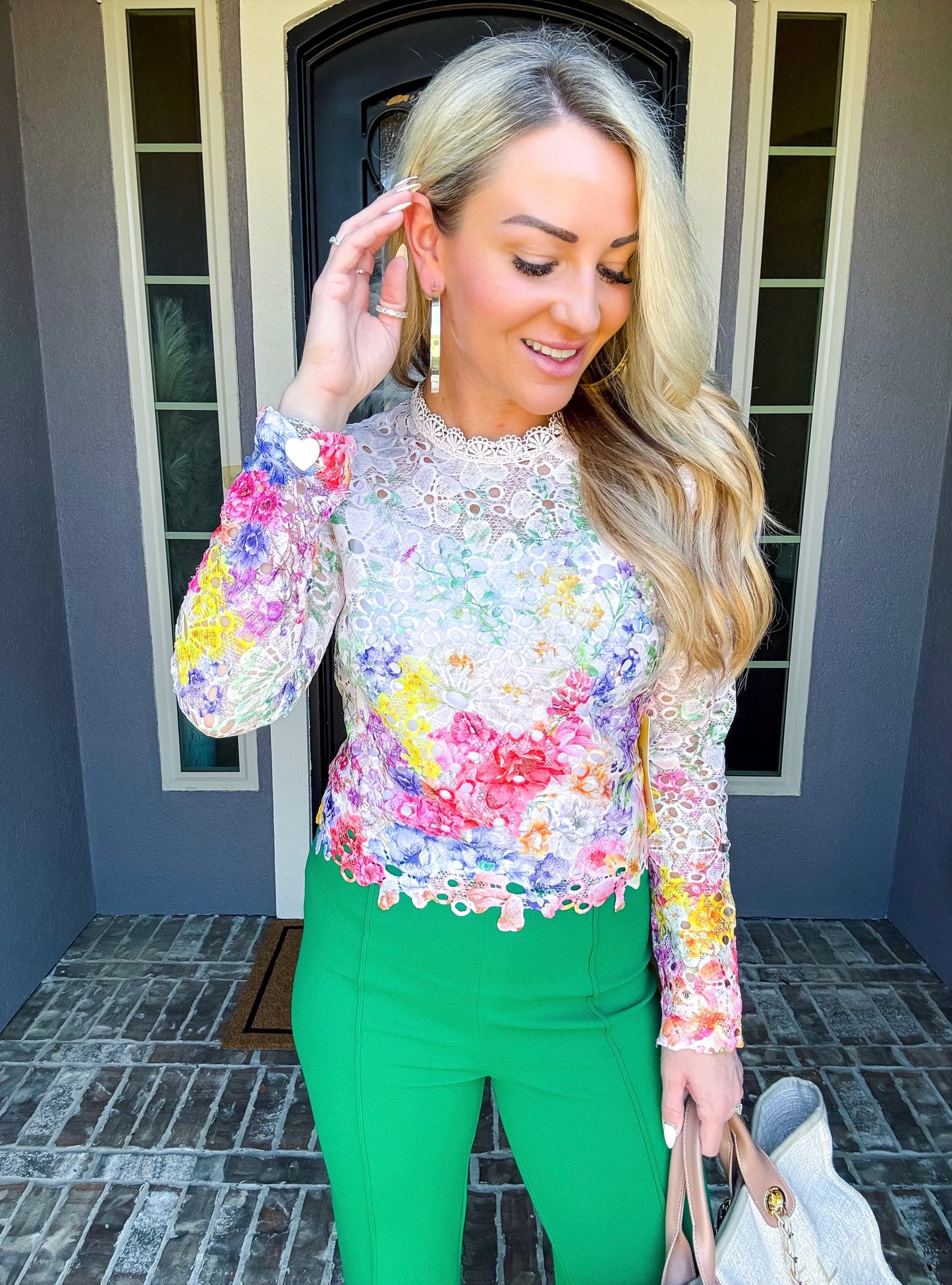 Garden Muse Flower Blouse