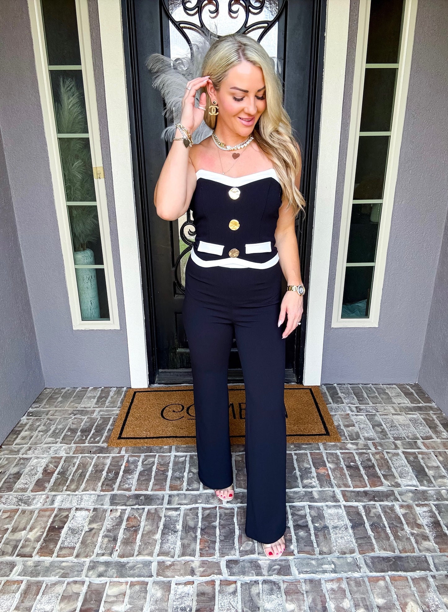 Whispering Elegance Strapless Top