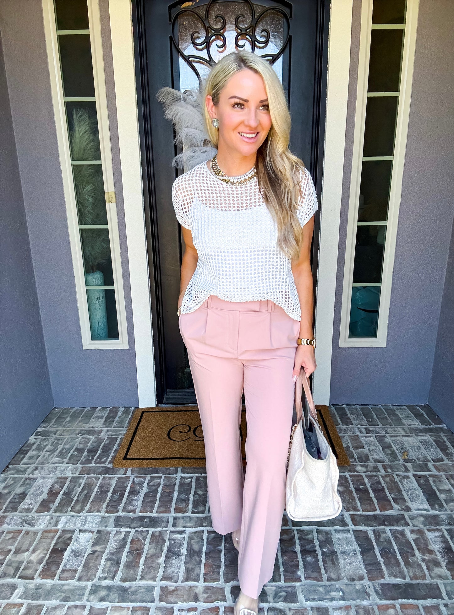 She's So Classic Knit Top - White