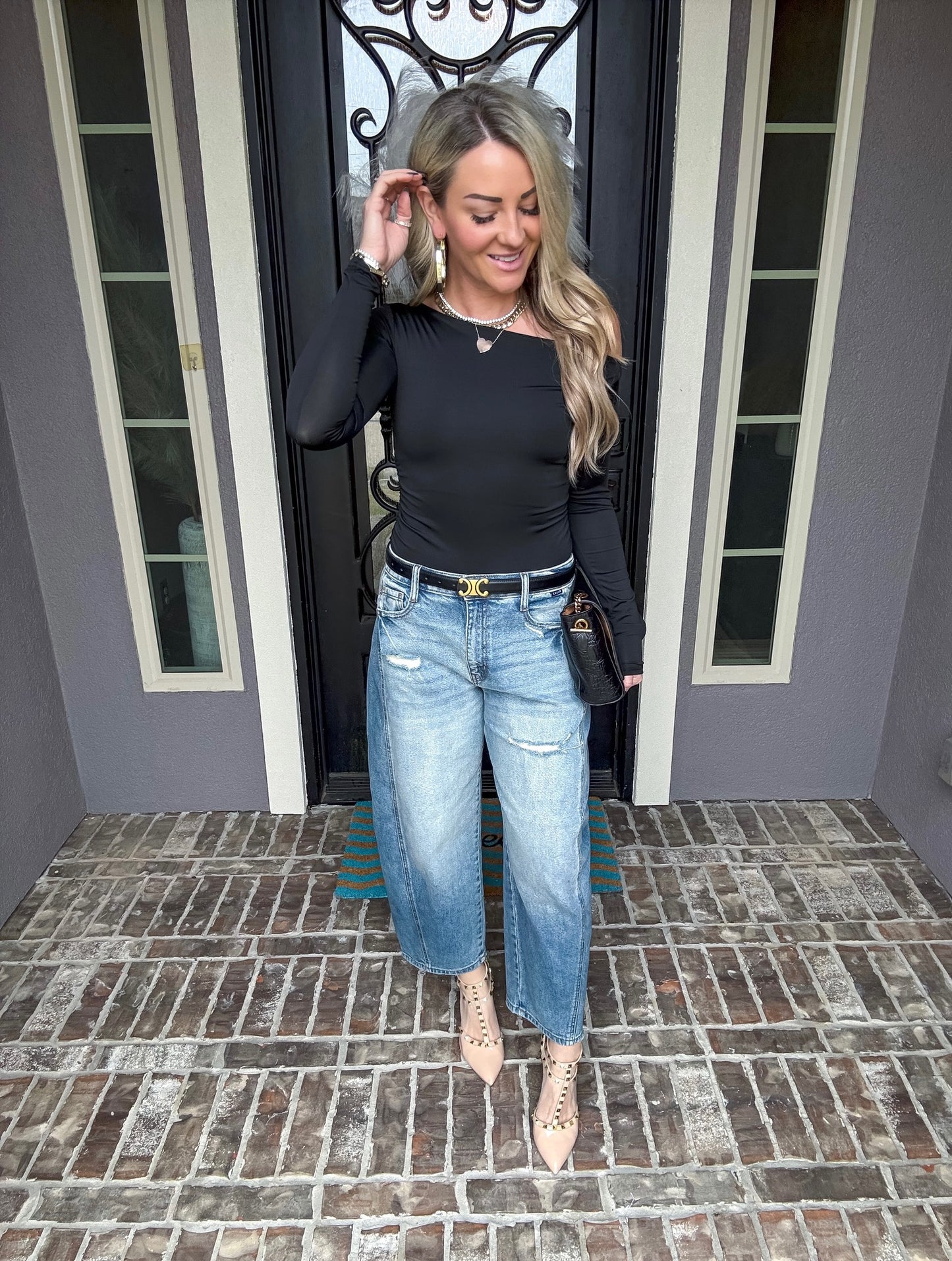 Level Up Barrel Jeans