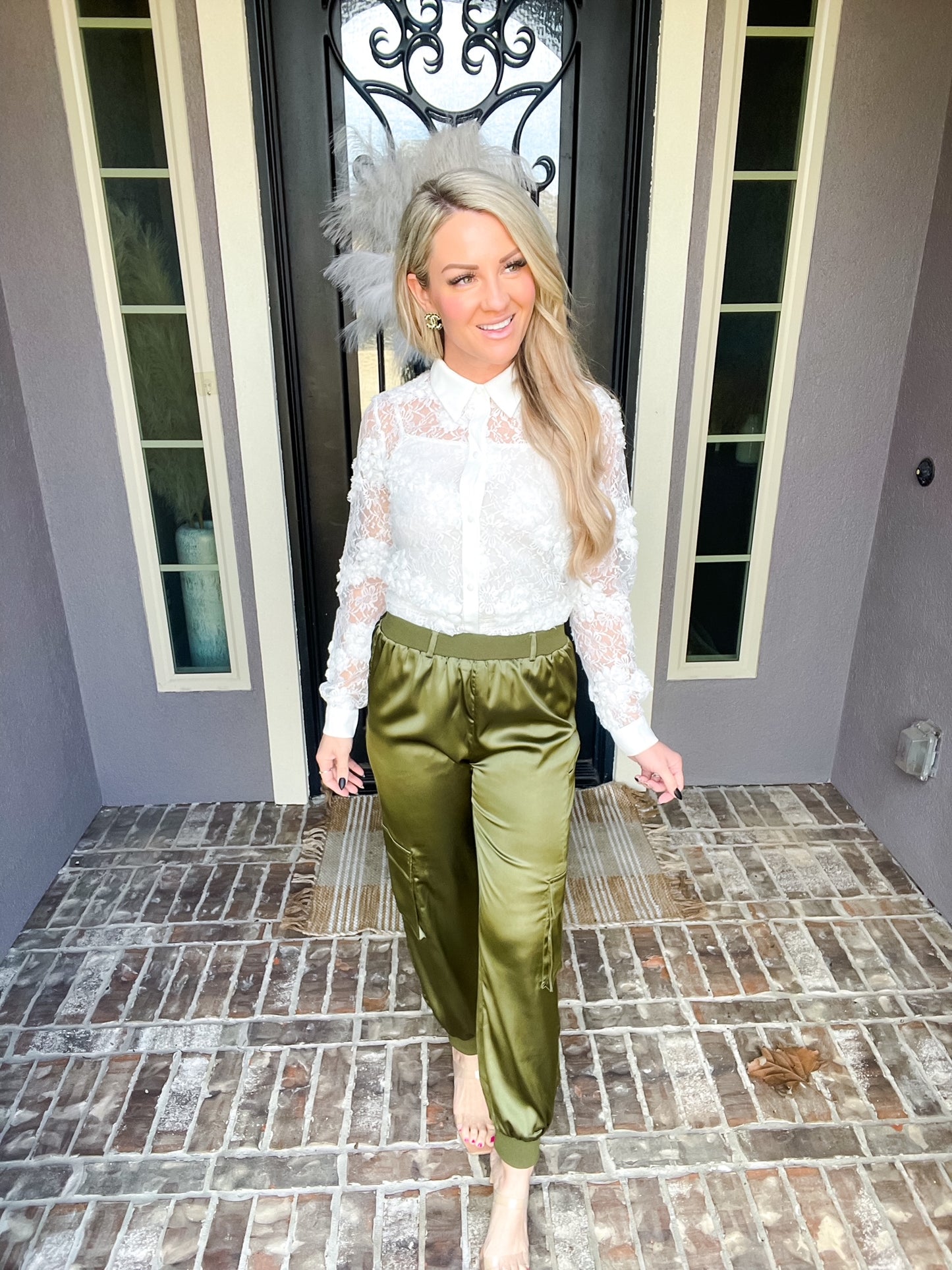 Don't Wait Up Satin Pants