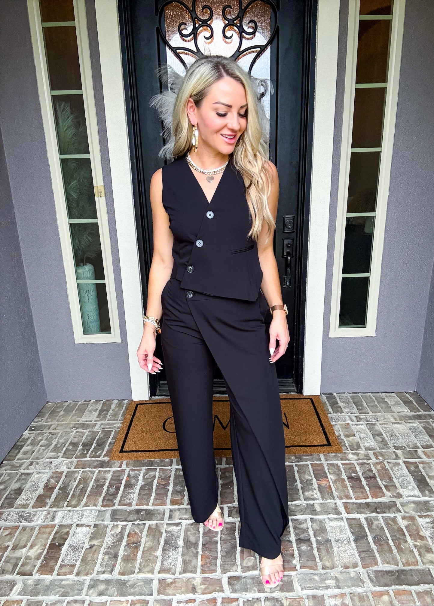 Effortless Flow Asymmetrical Trousers