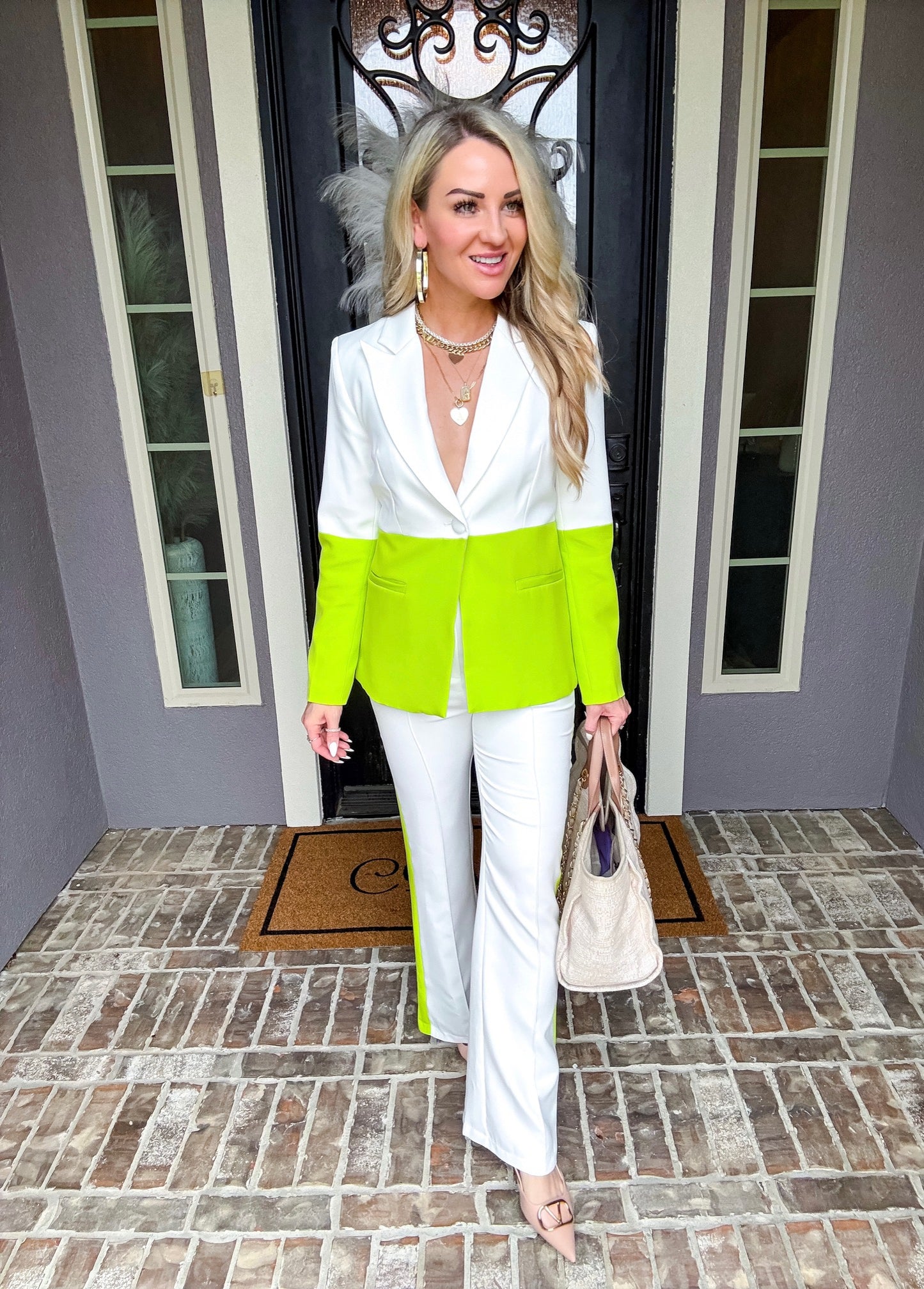 Sweet Havana Colorblock Trousers