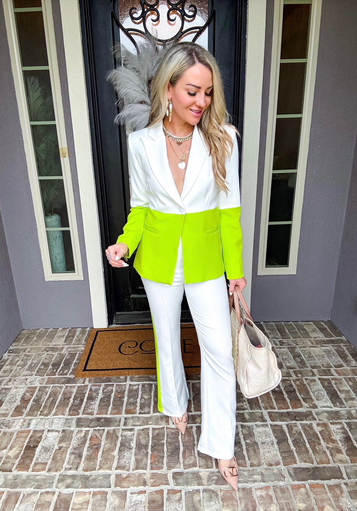 Sweet Havana Colorblock Trousers