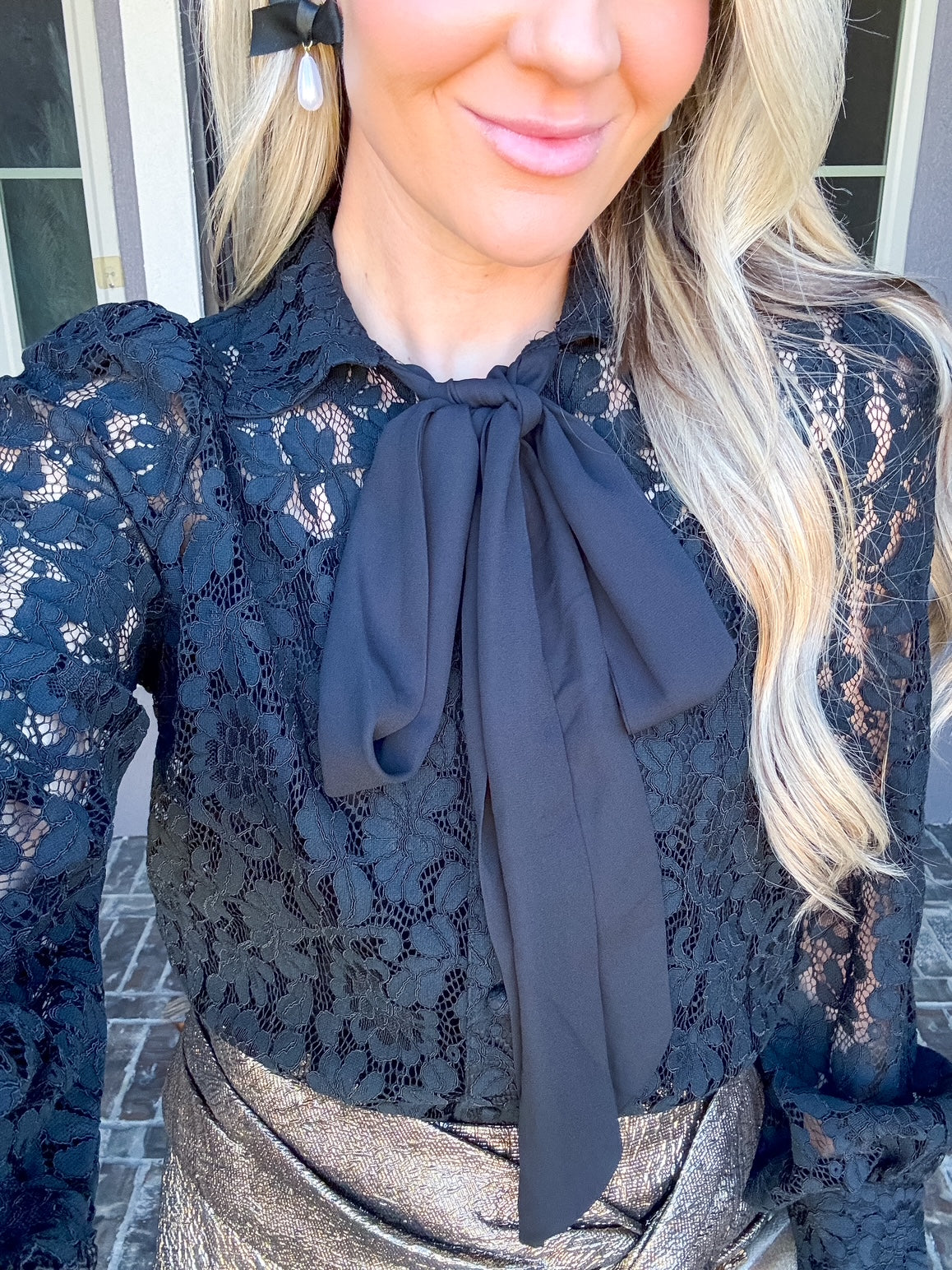 Fall For You Lace Blouse