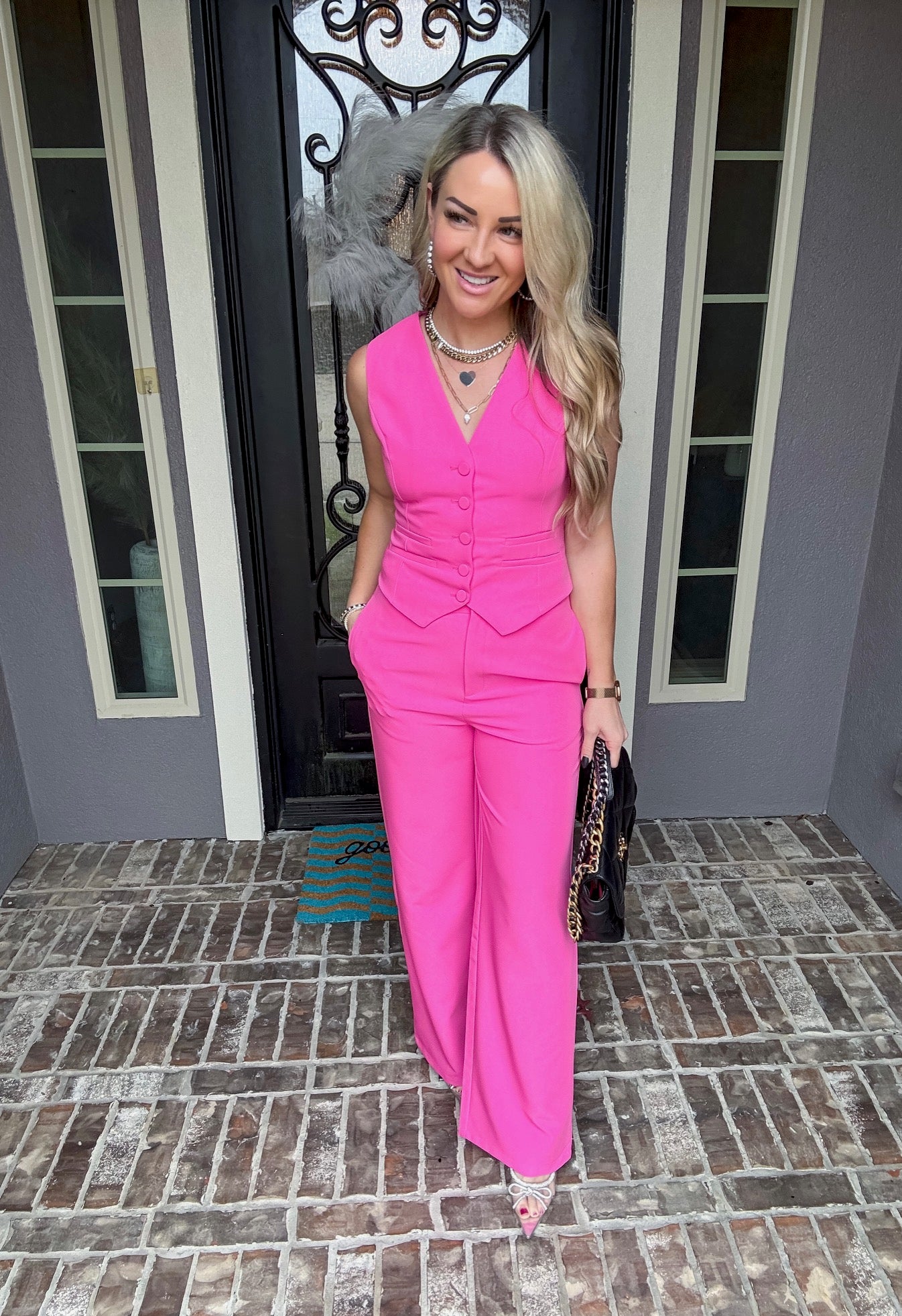 Love Spell Pink Trousers