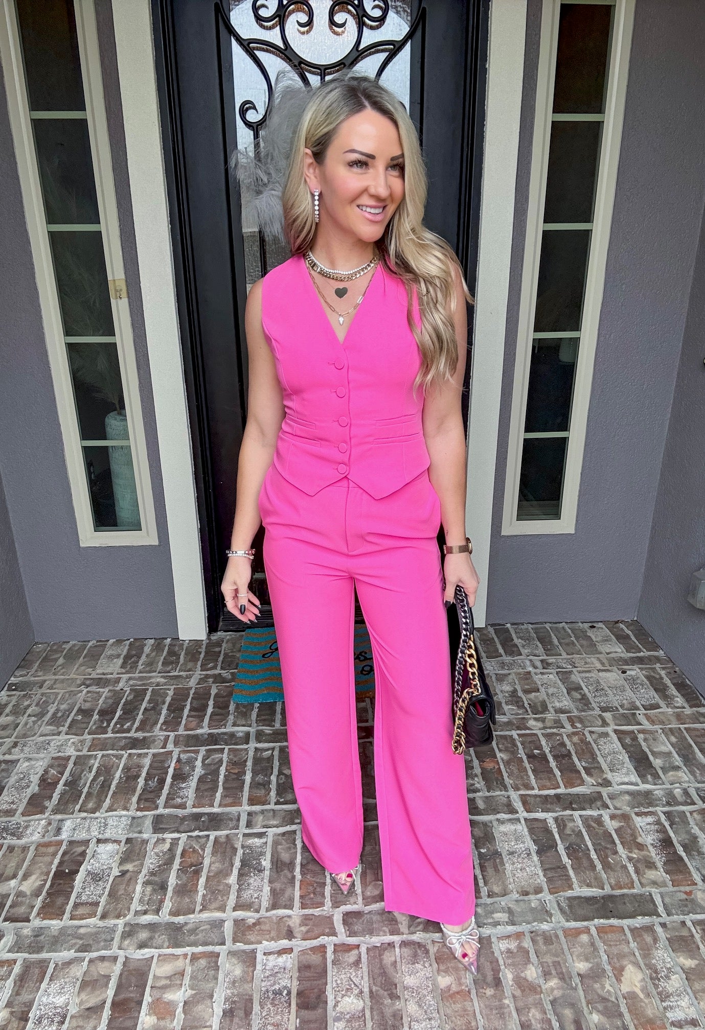 Love Spell Pink Trousers