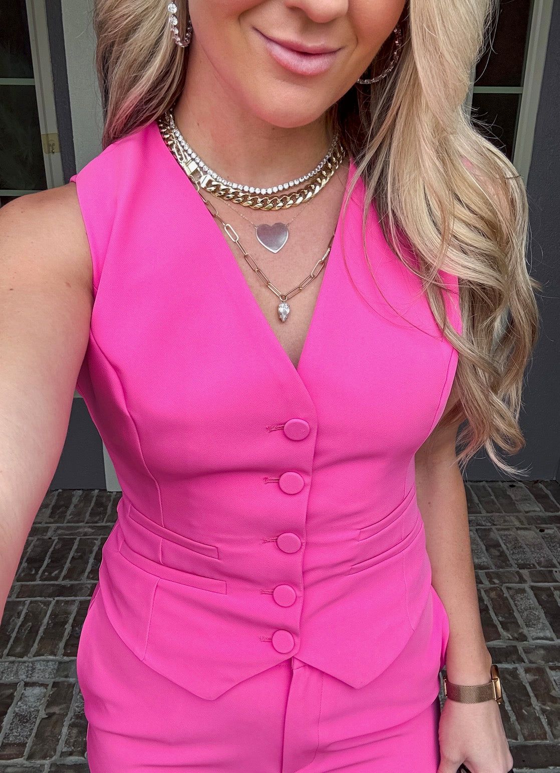 Love Spell Pink Trousers