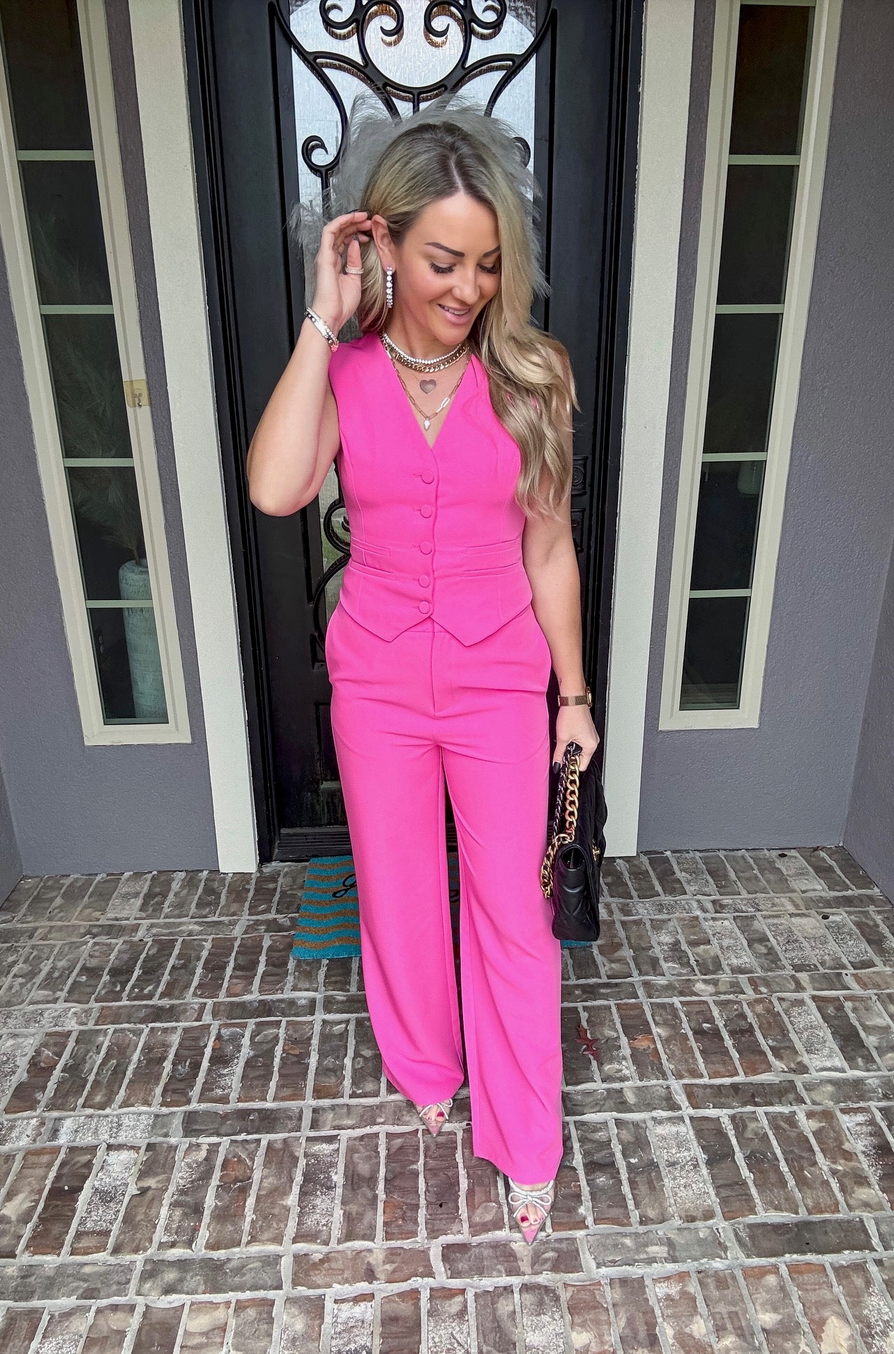 Love Spell Pink Trousers
