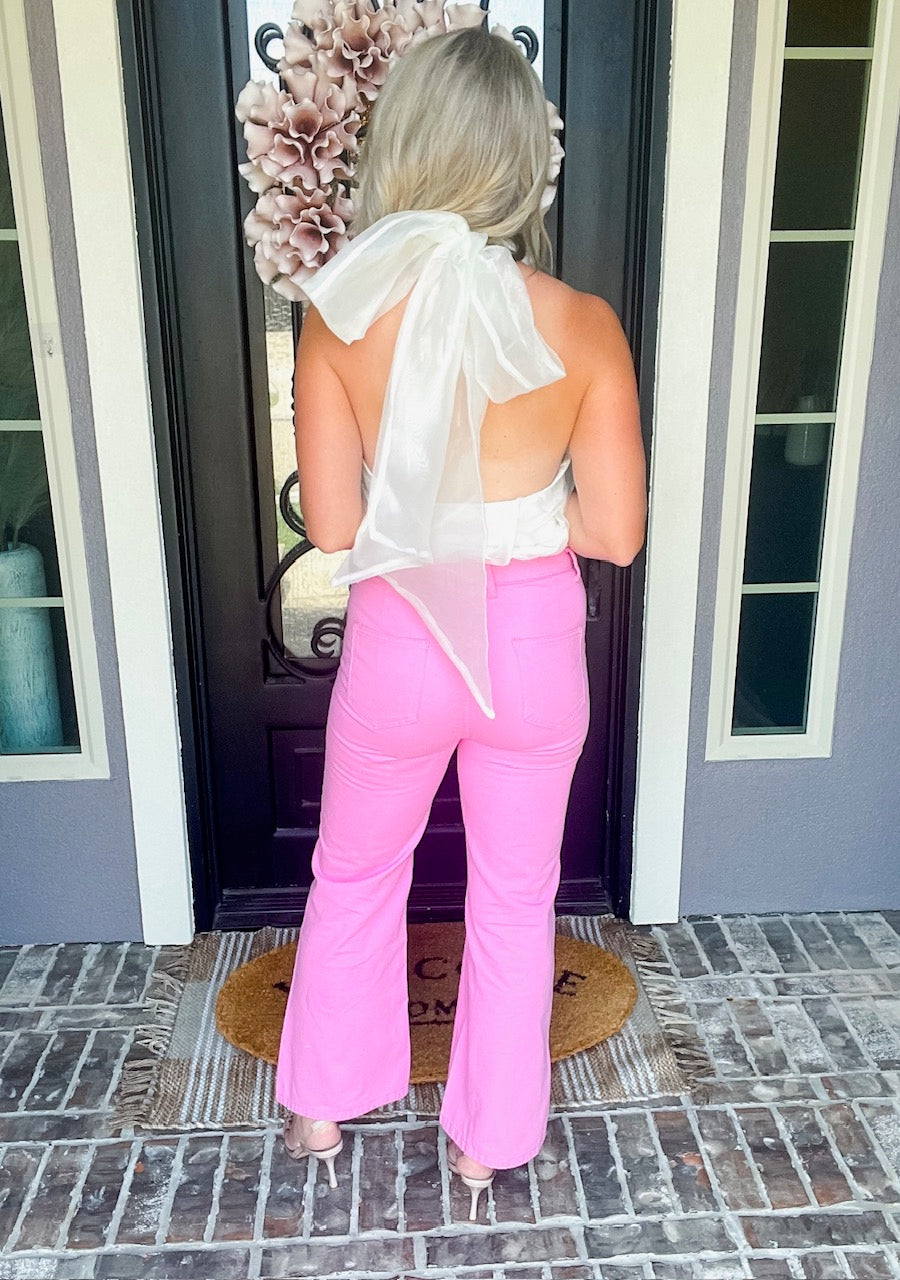 Pretty In Pink Pants