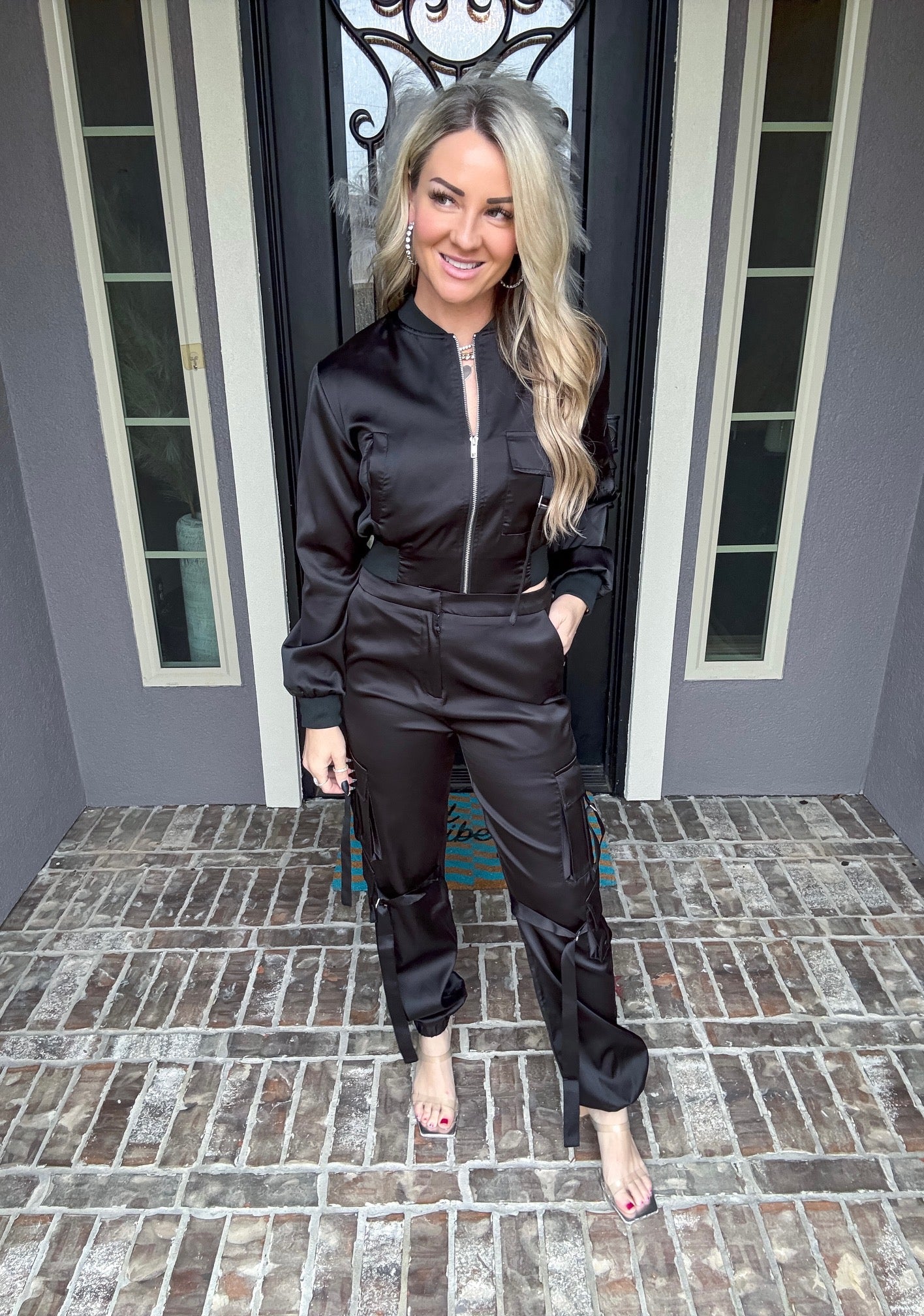 Easy Edge Satin Jacket