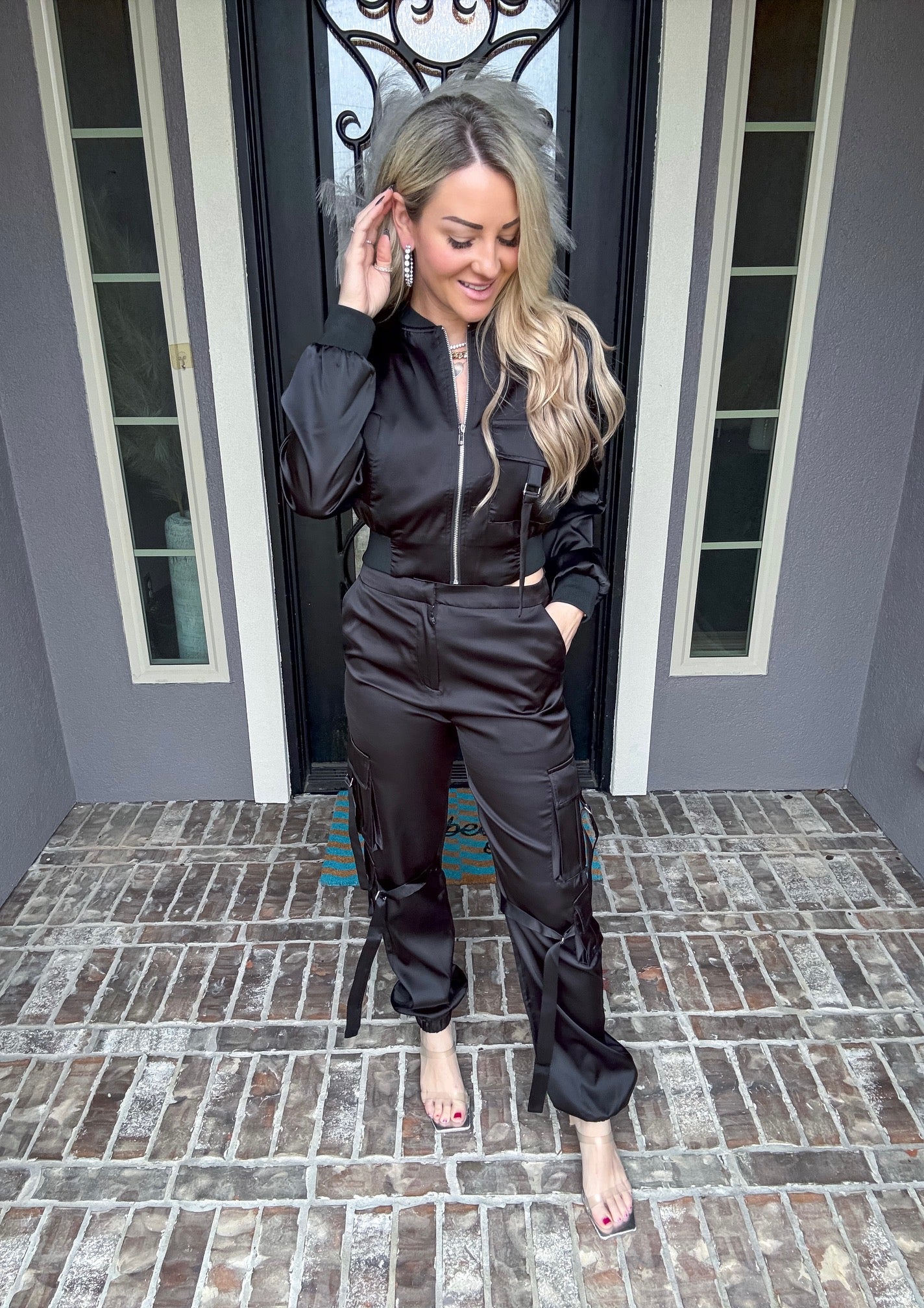 Easy Edge Satin Jacket