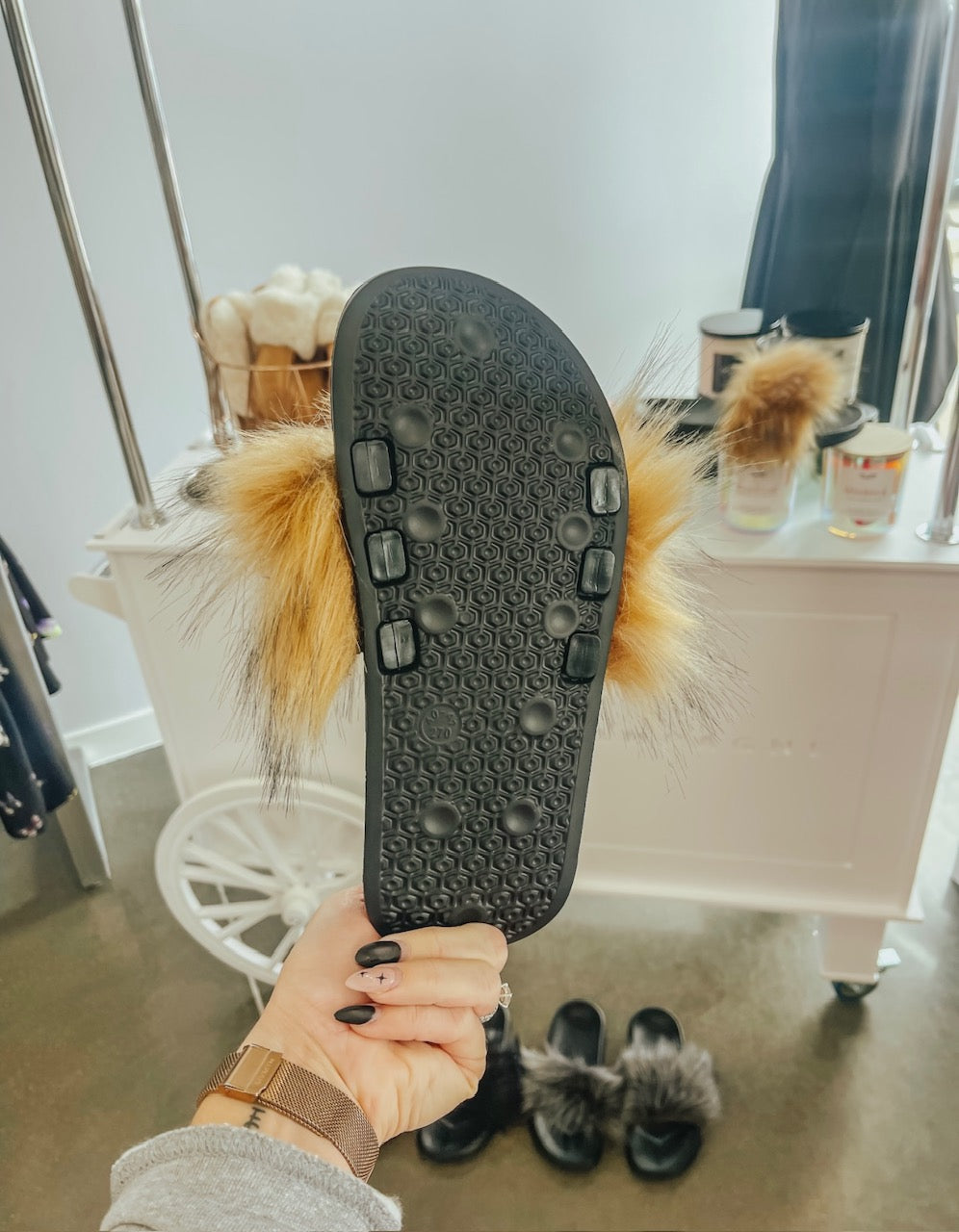 Style Outdoor Slipper - Black