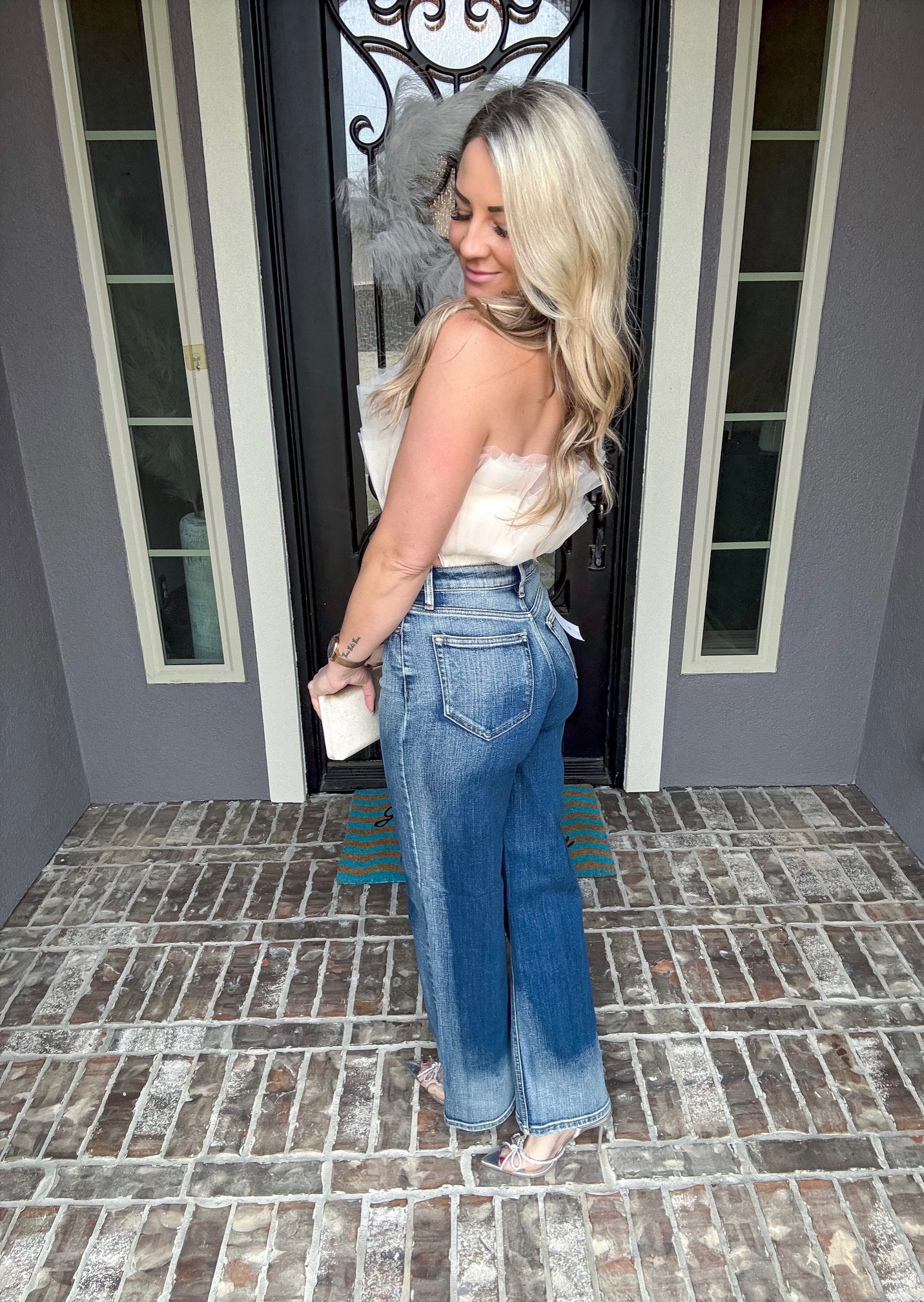Sweet On You Tulle Top - Cream