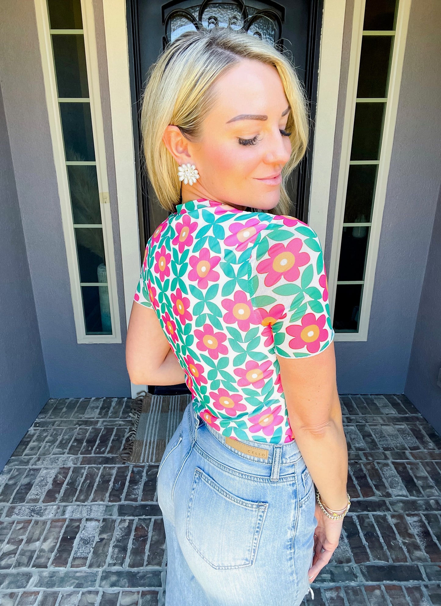 Vintage Flower Top