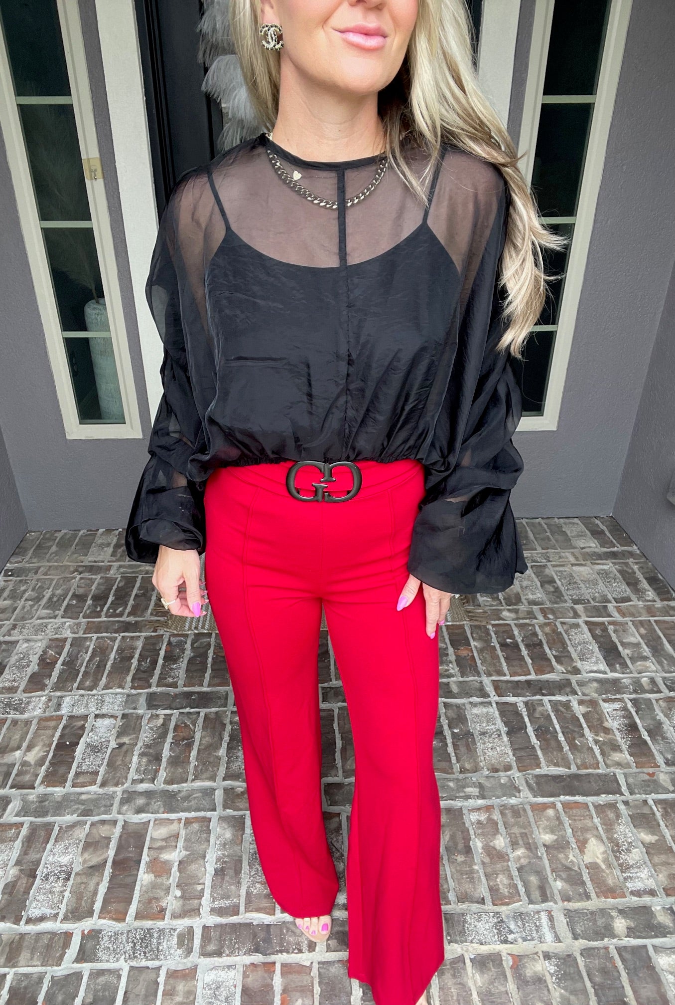 Oh She Fine Red Pants