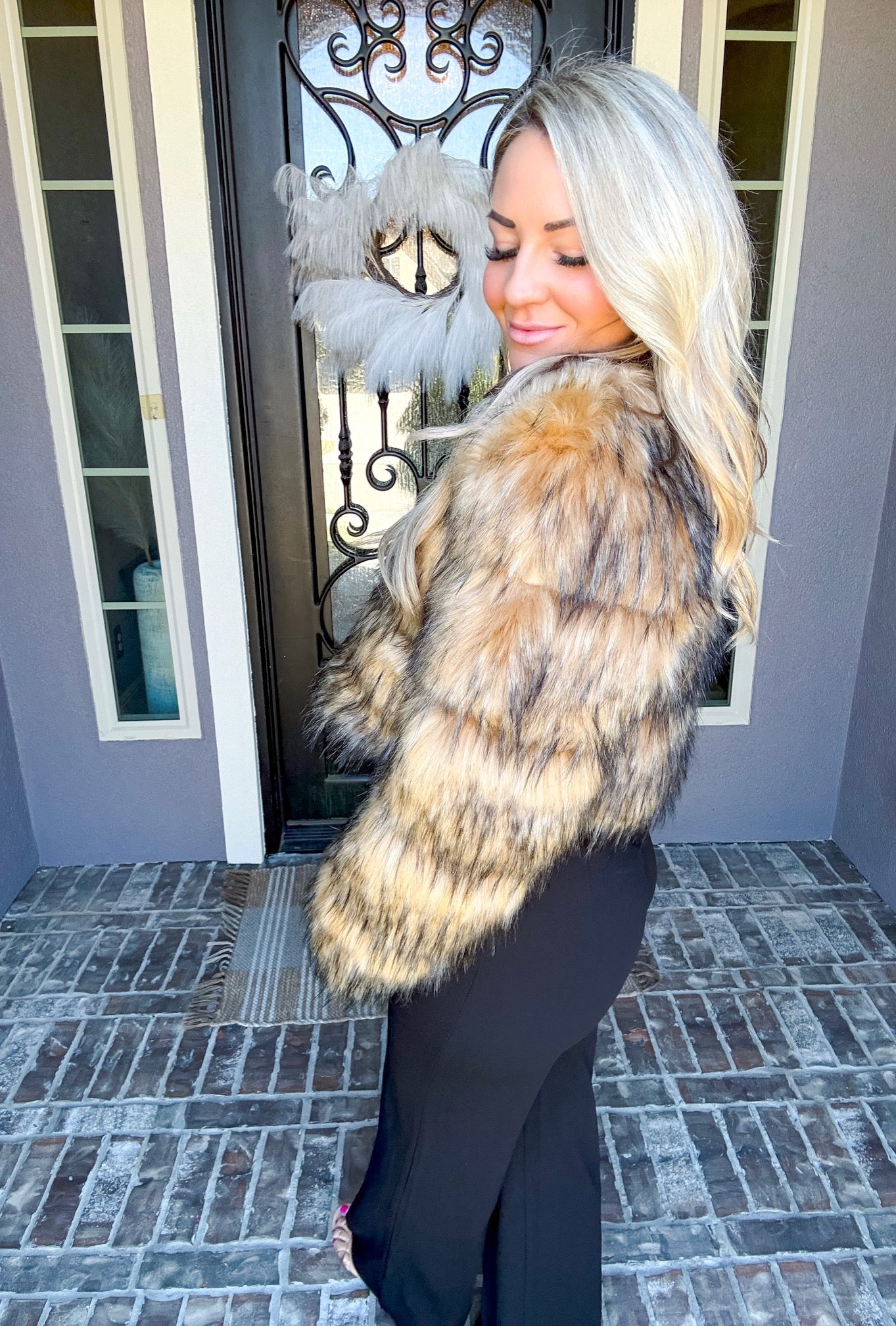 SoHo Faux Fur Coat