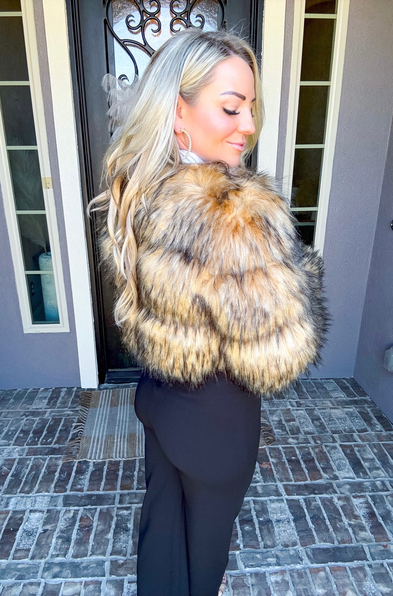 SoHo Faux Fur Coat