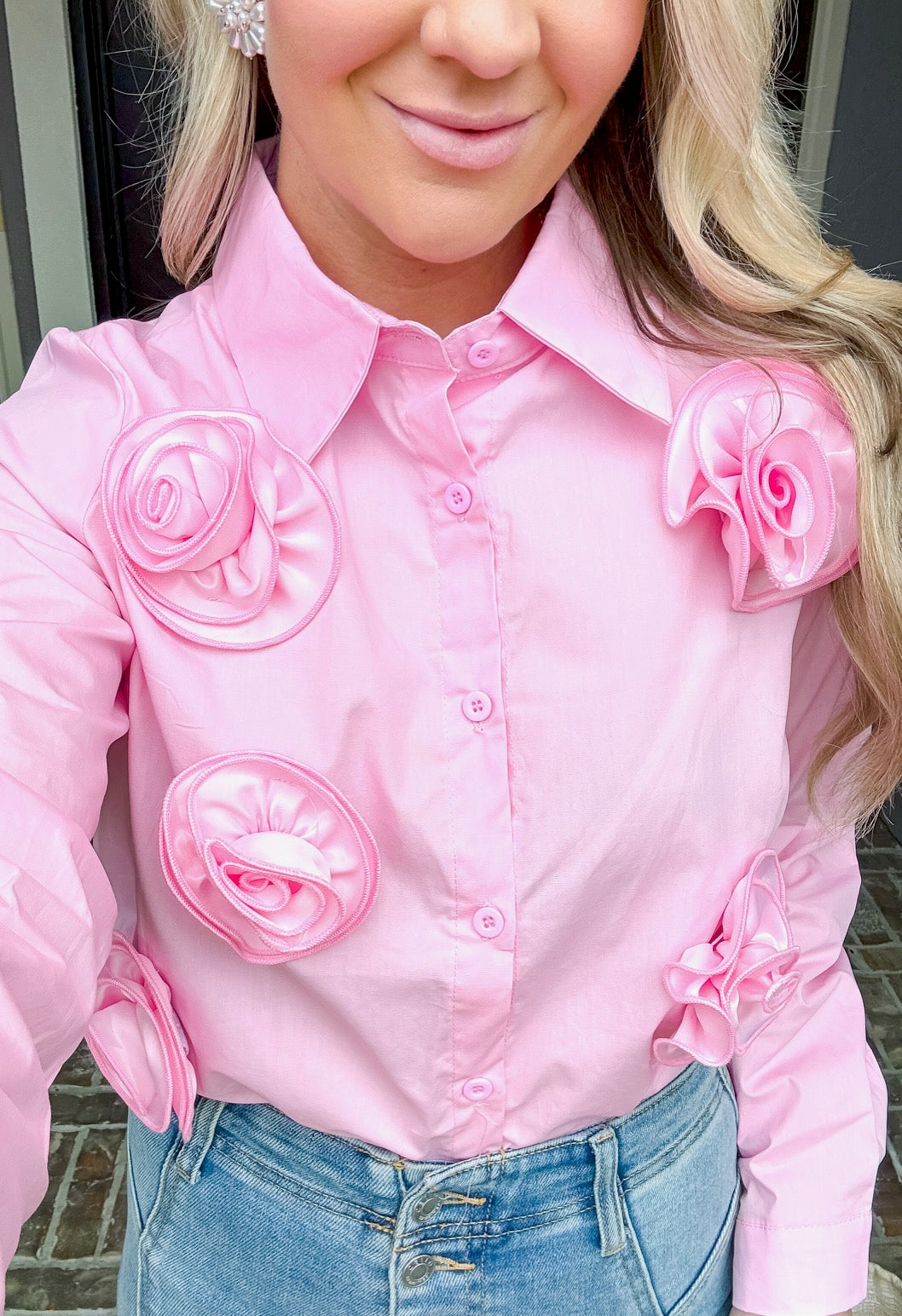 Secret Garden Rose Blouse