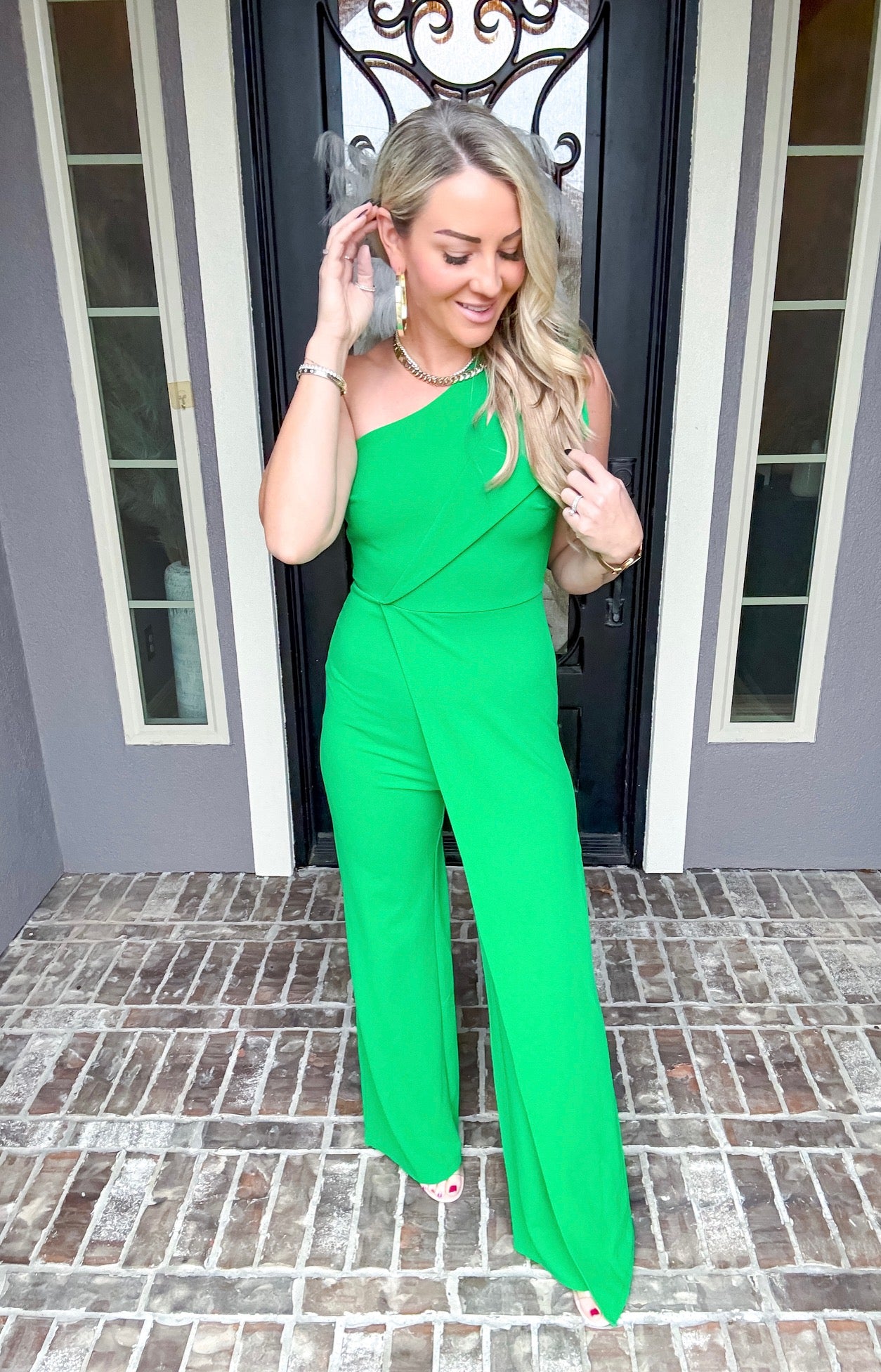 Island Hopping Jumpsuit - Green