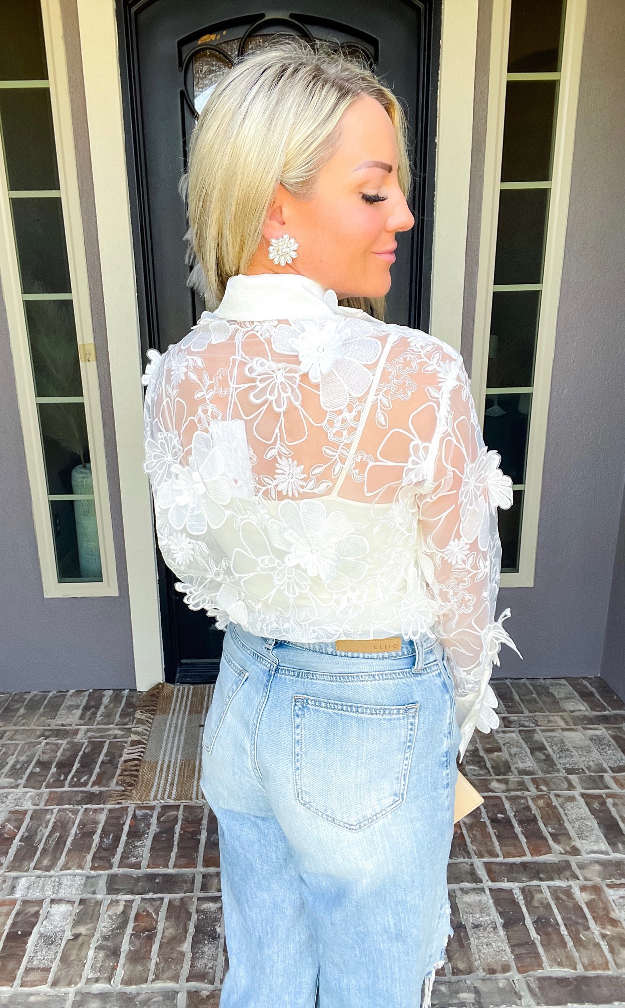 Miss Me Lace Blouse