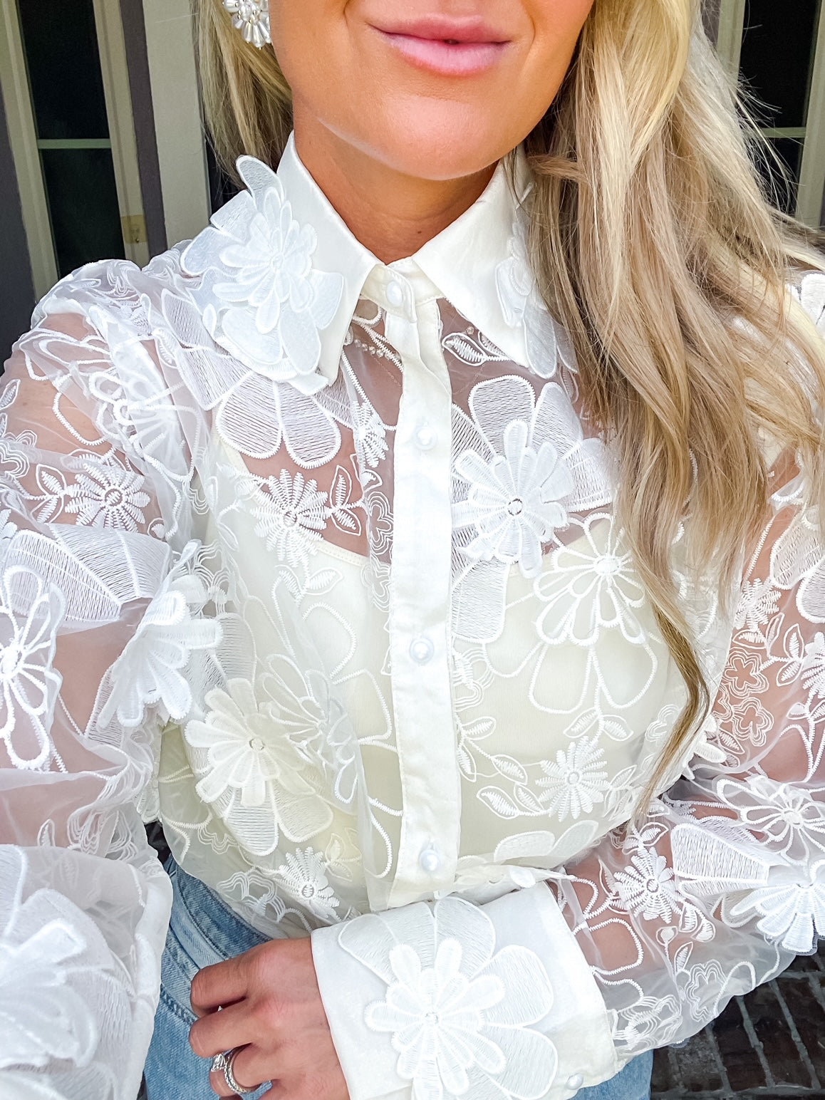 Miss Me Lace Blouse