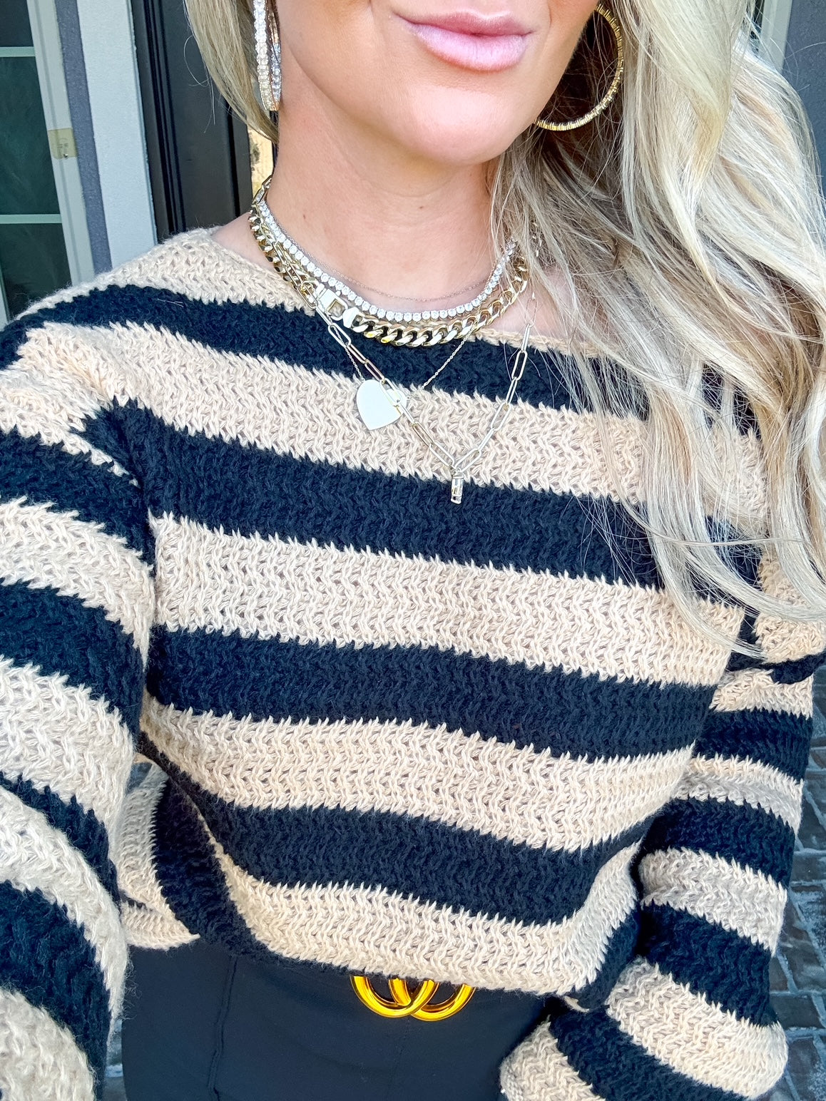 Touch Of Cool Off Shoulder Sweater