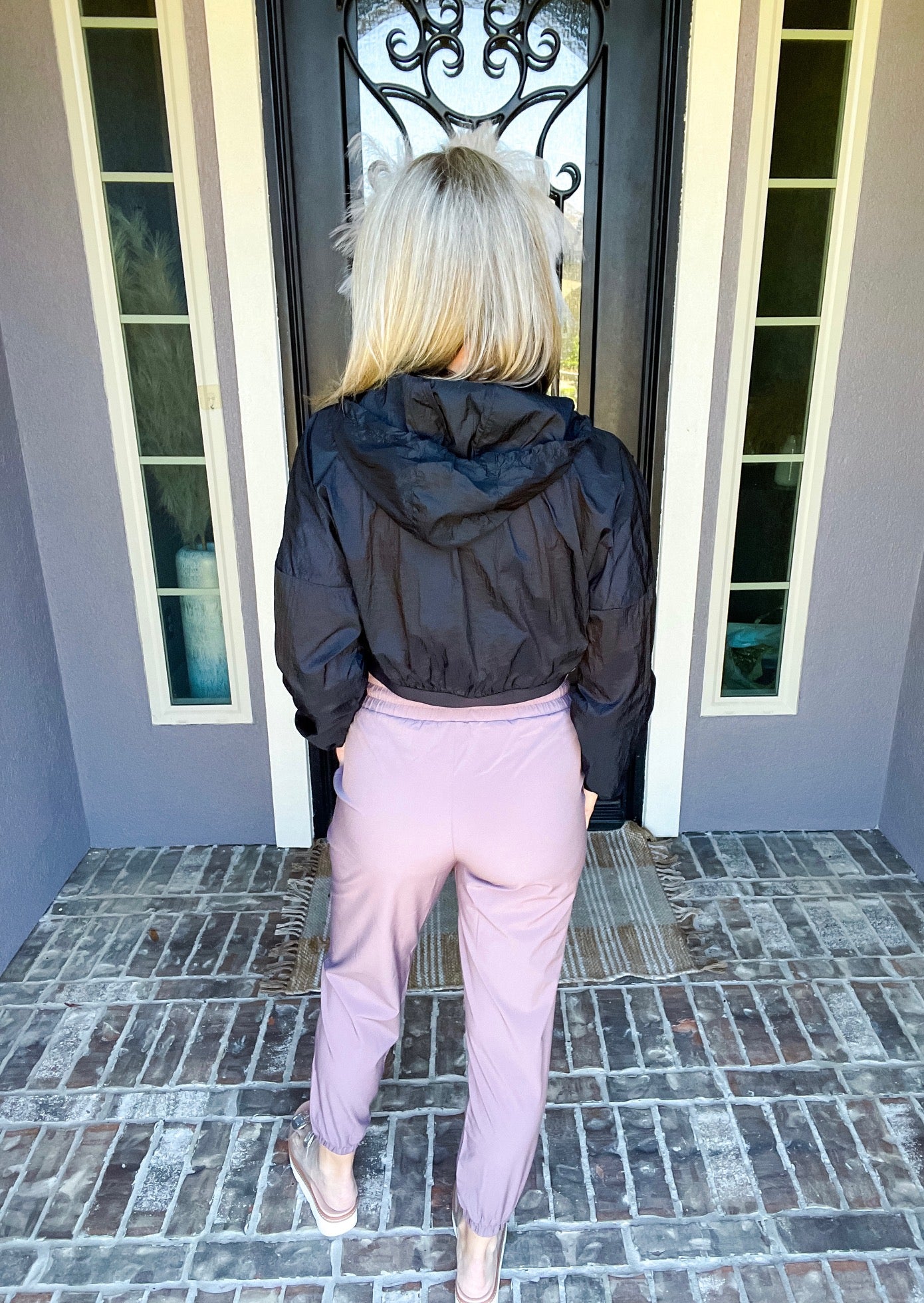 Running Errands Jogger - Mauve