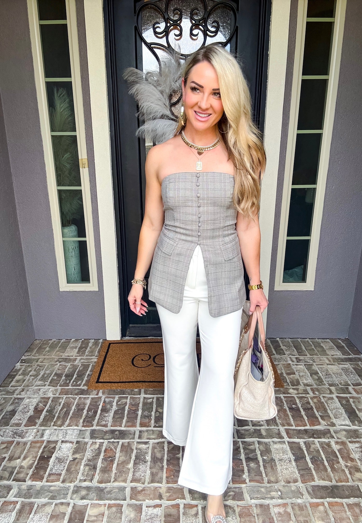 Luxe Days Strapless Vest Top