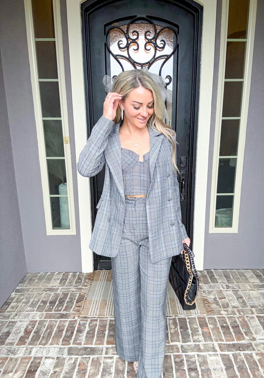 Plaid Queen Blazer