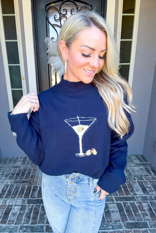 Martini Please Sweater