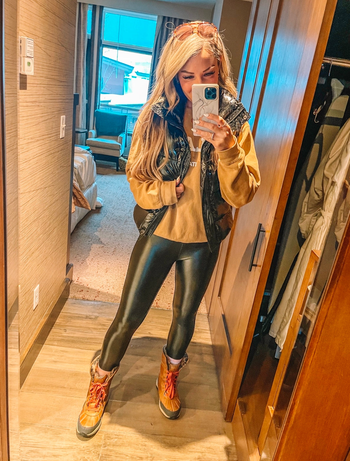 Faux Leather Leggings