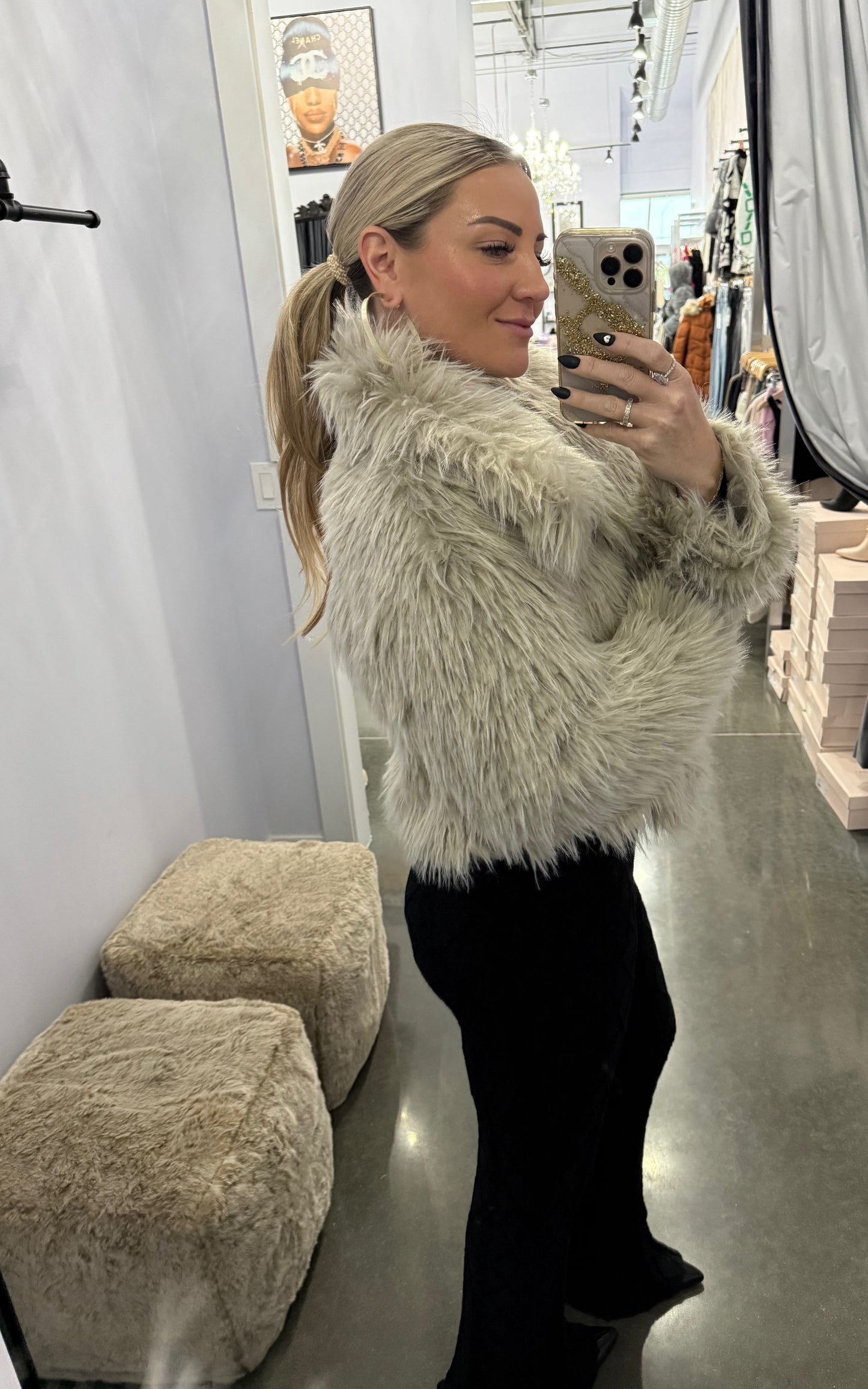 Uptown Girl Fur Coat