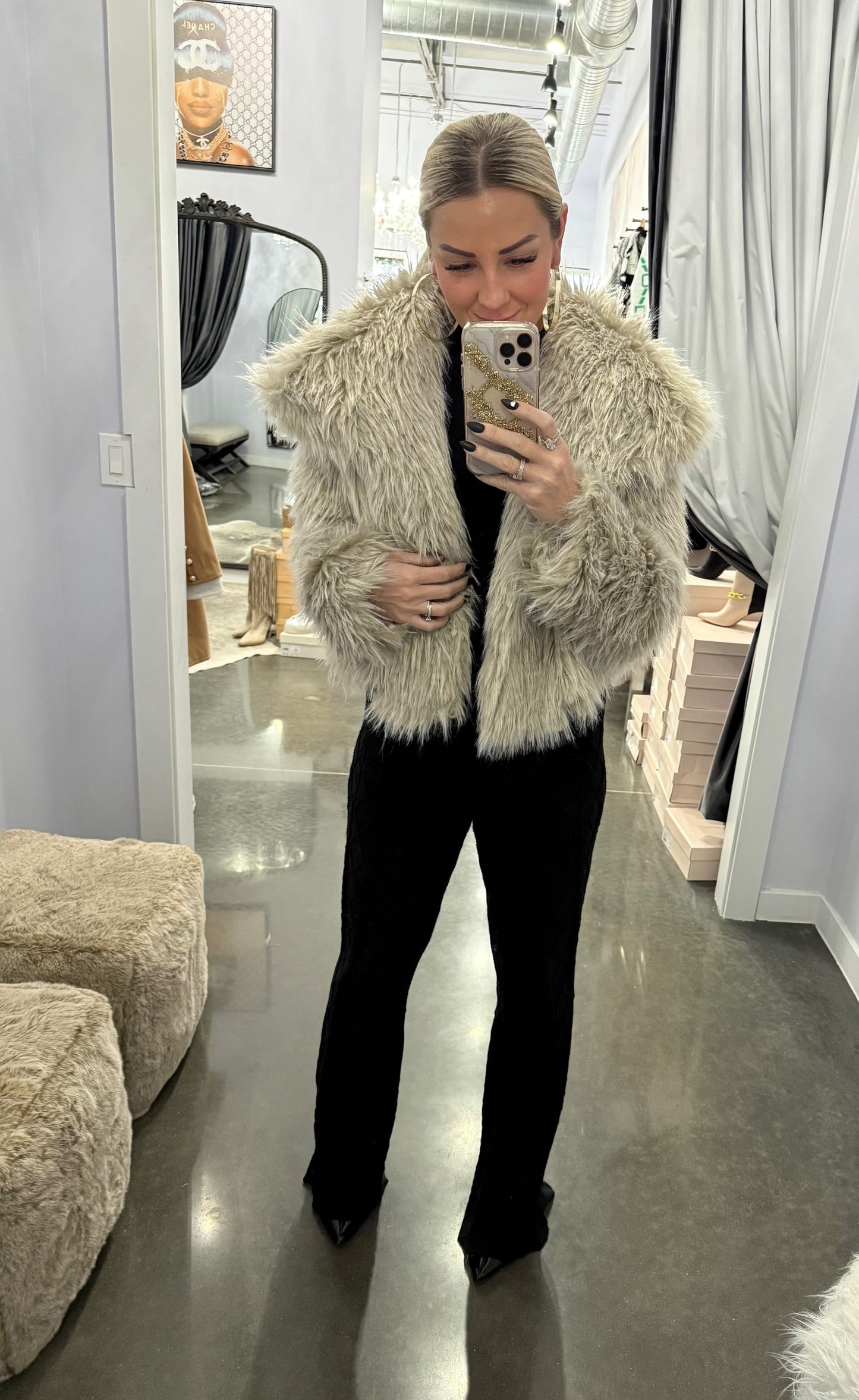 Uptown Girl Fur Coat