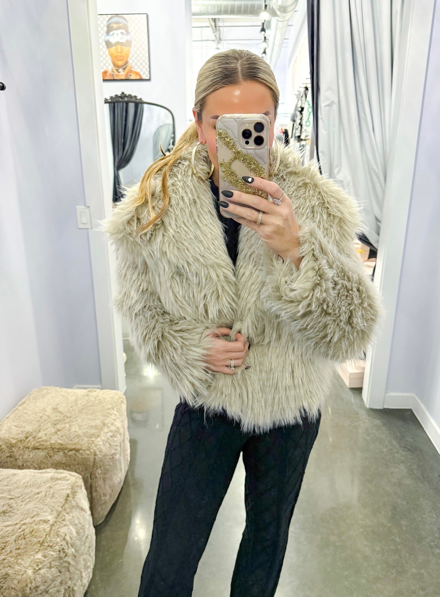 Uptown Girl Fur Coat