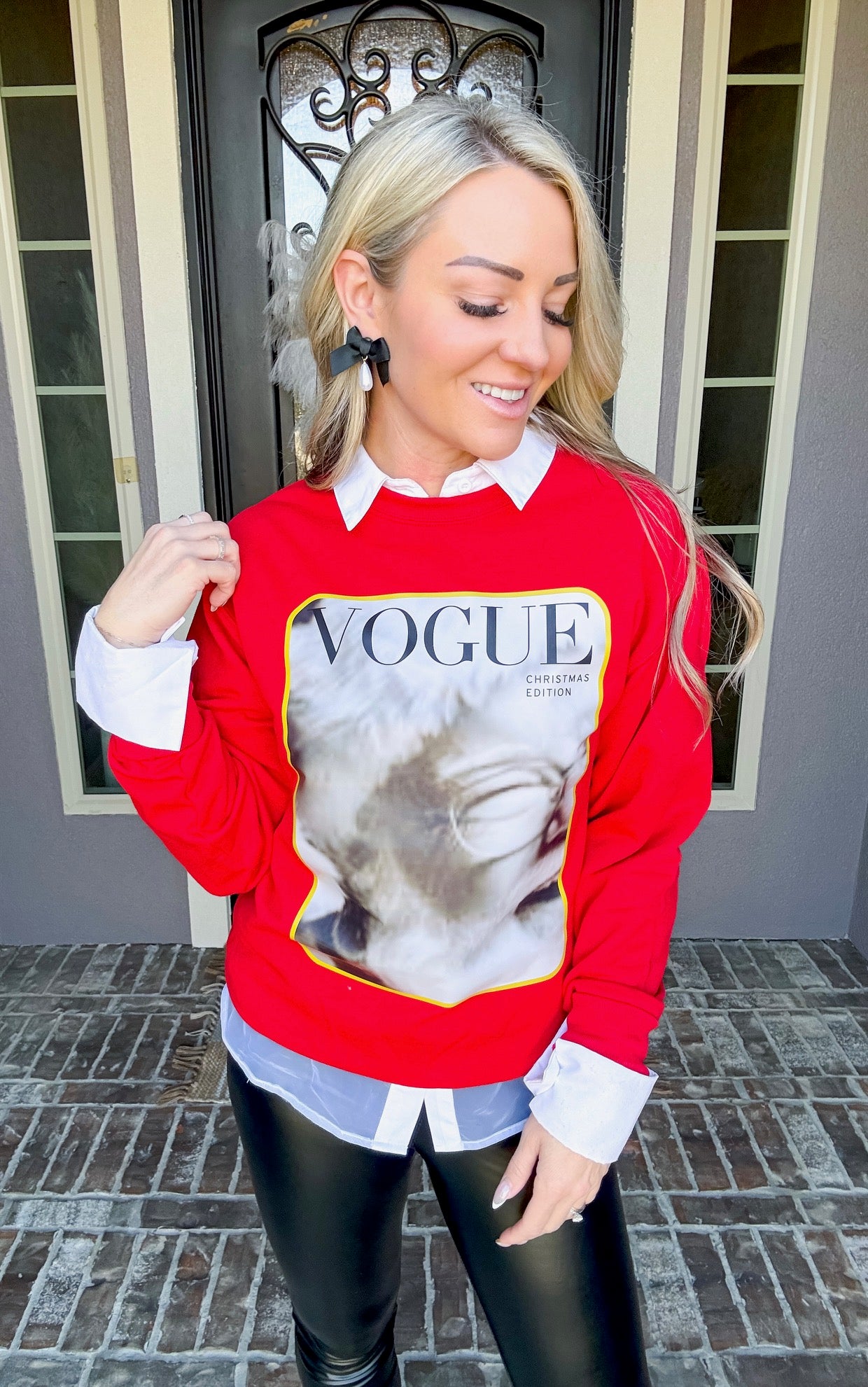 Vogue Santa Sweatshirt