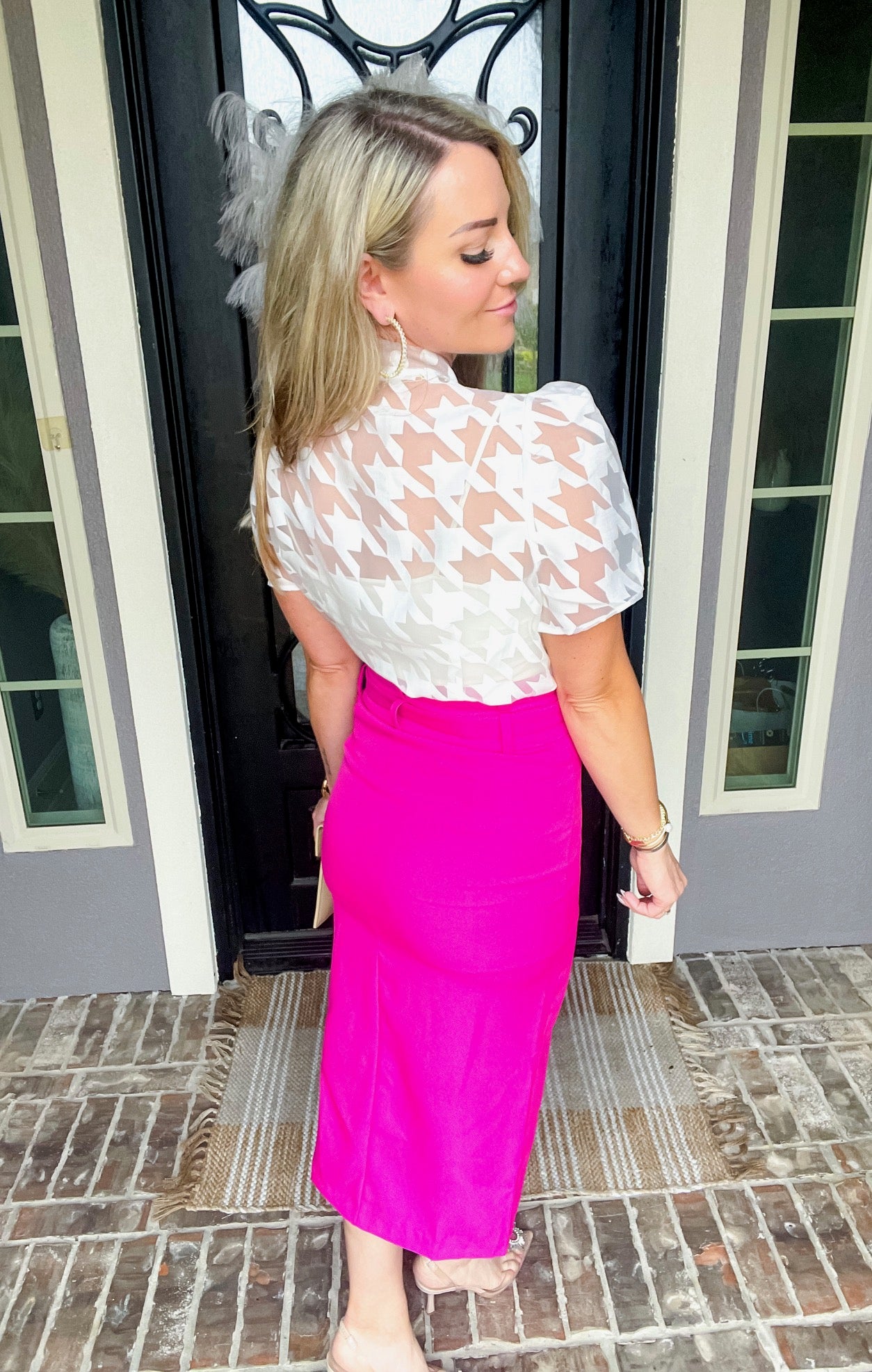 Success Talking Fuchsia Skirt