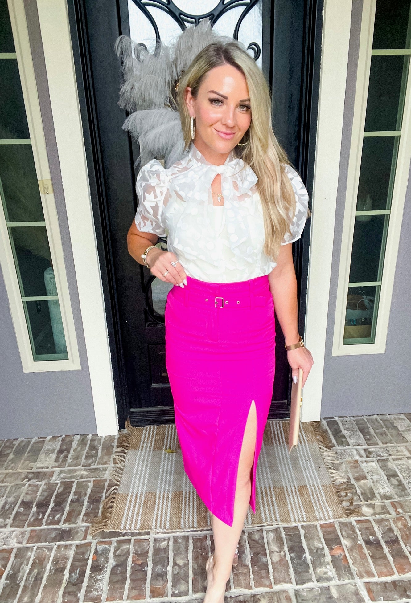 Success Talking Fuchsia Skirt